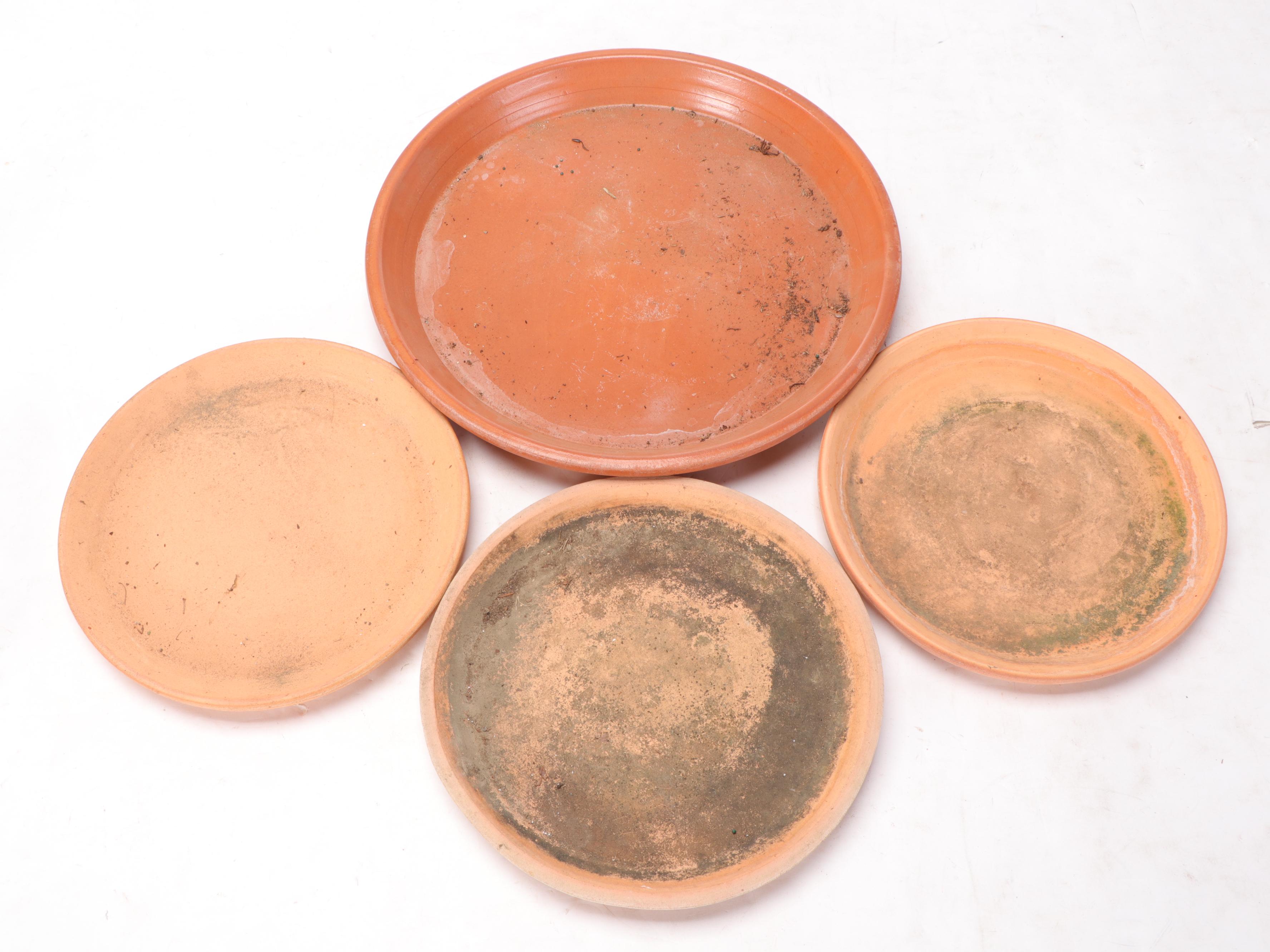 Terracotta Planters and Drip Trays