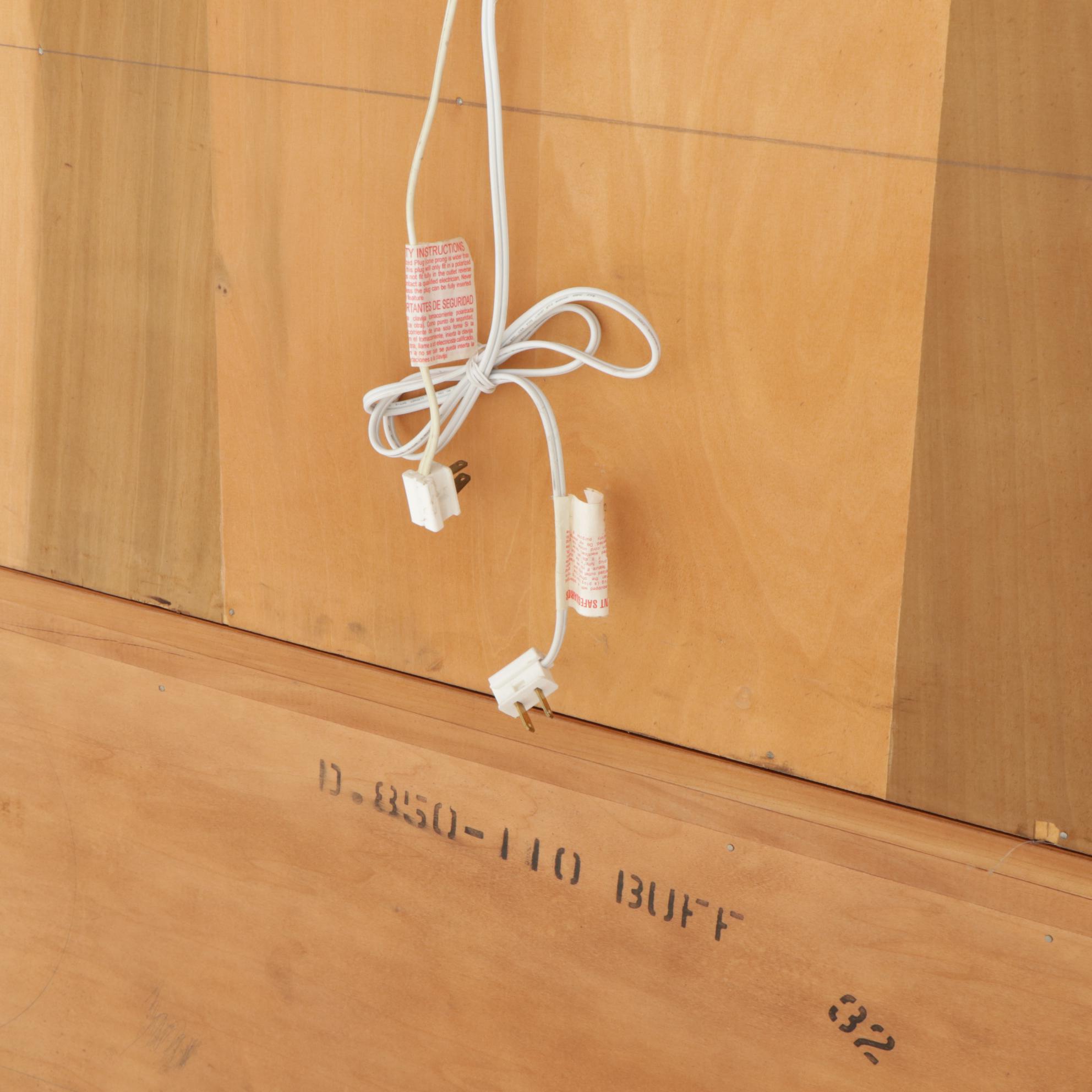 Thomasville "Welsh Valley" Cherry Sideboard and China Hutch, Late 20th Century