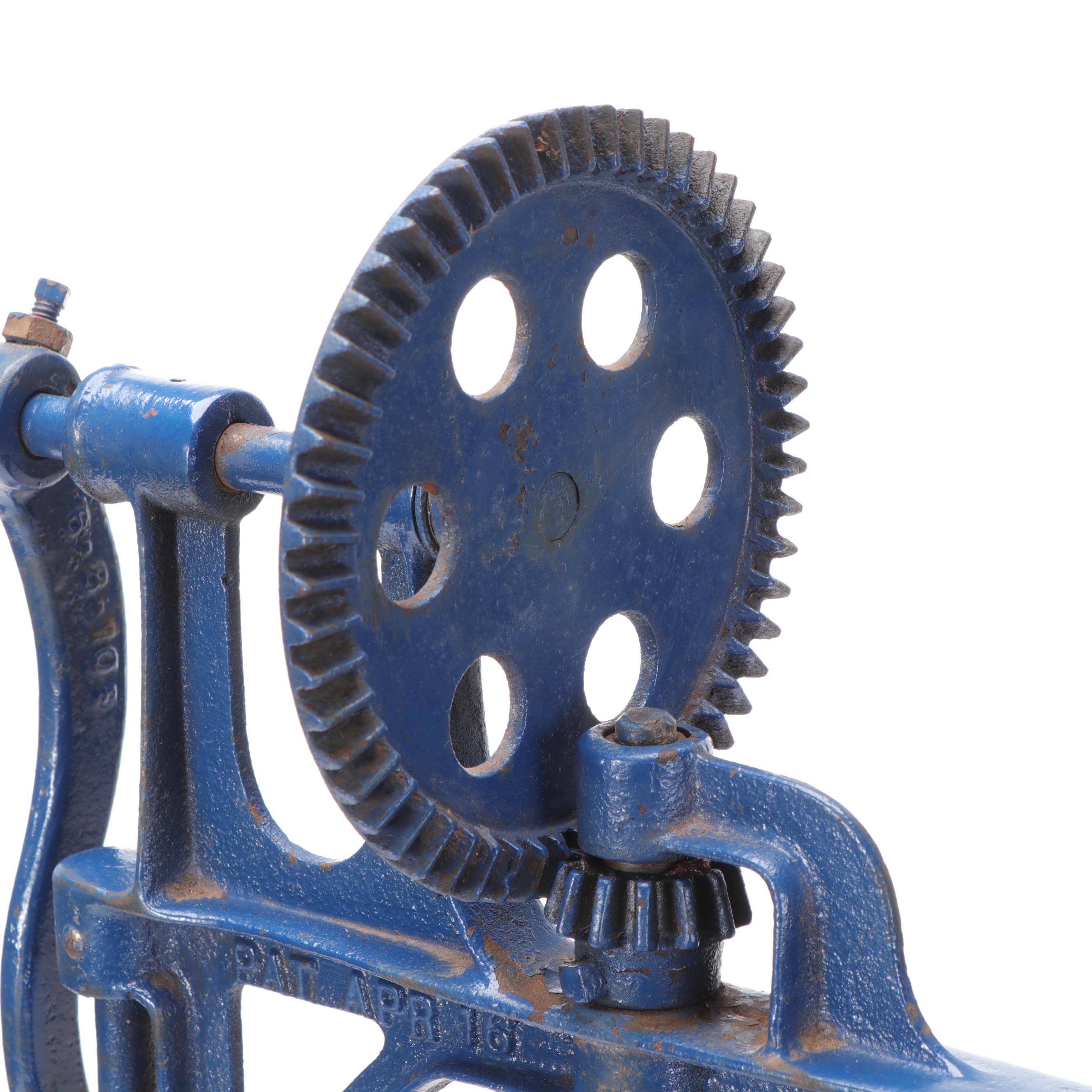 Dazey Hand-Crank Butter Churn With Frame