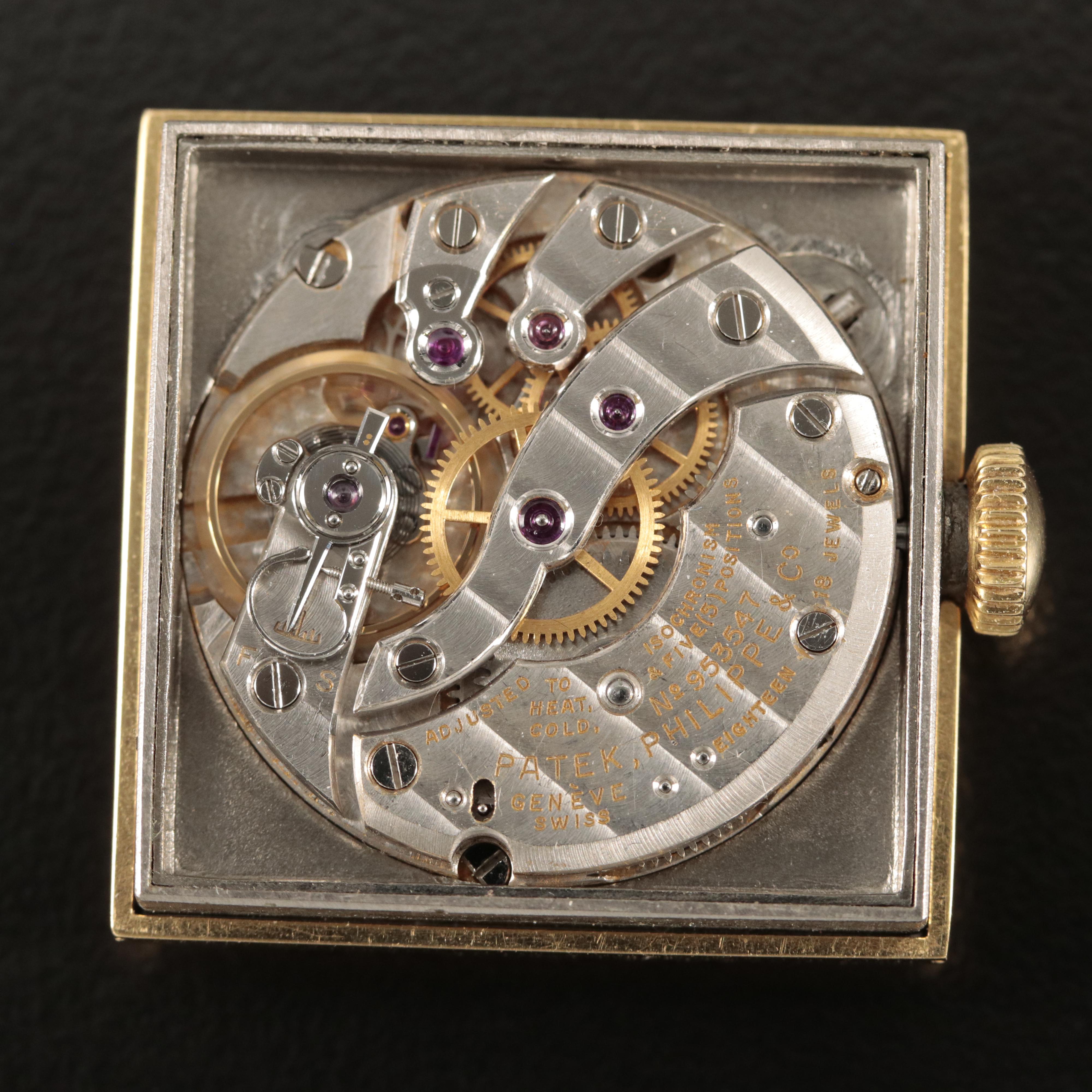 Vintage Patek Philippe Hooded Lugs Watch