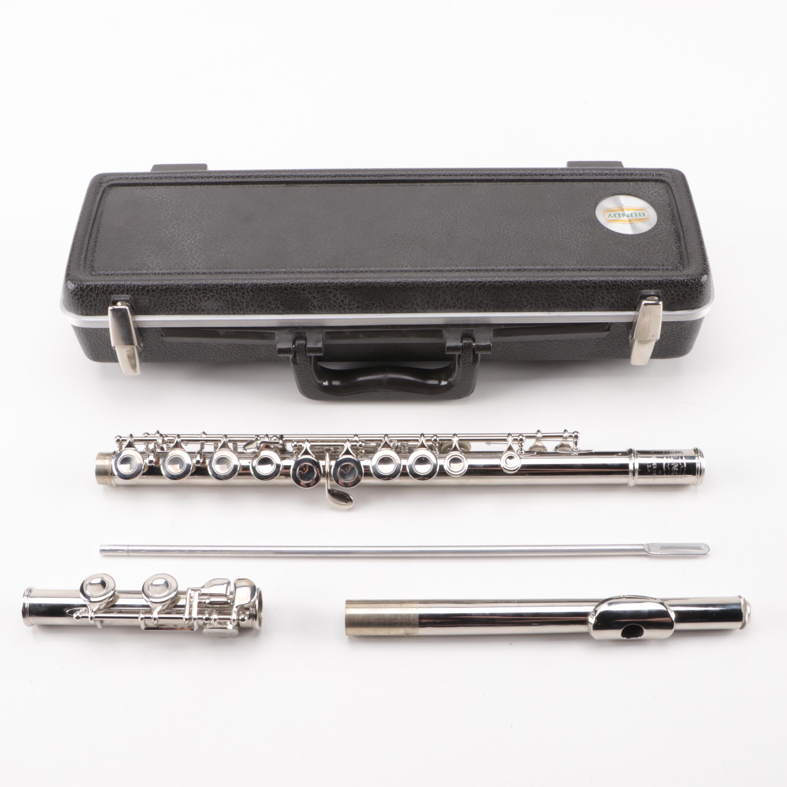 Bundy Selmer Flute with Case