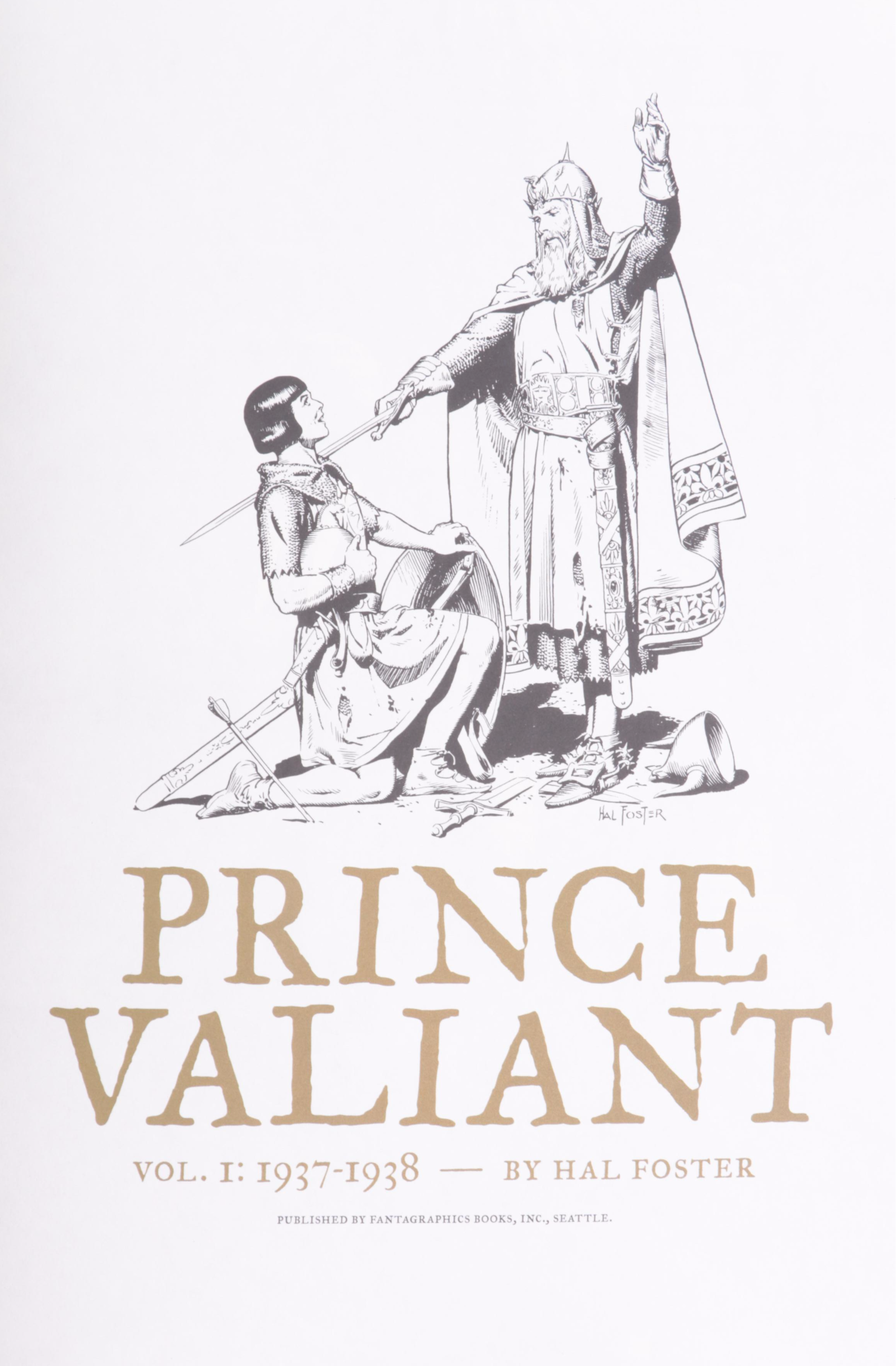 "Prince Valiant" Partial Volume Set by Hal Foster