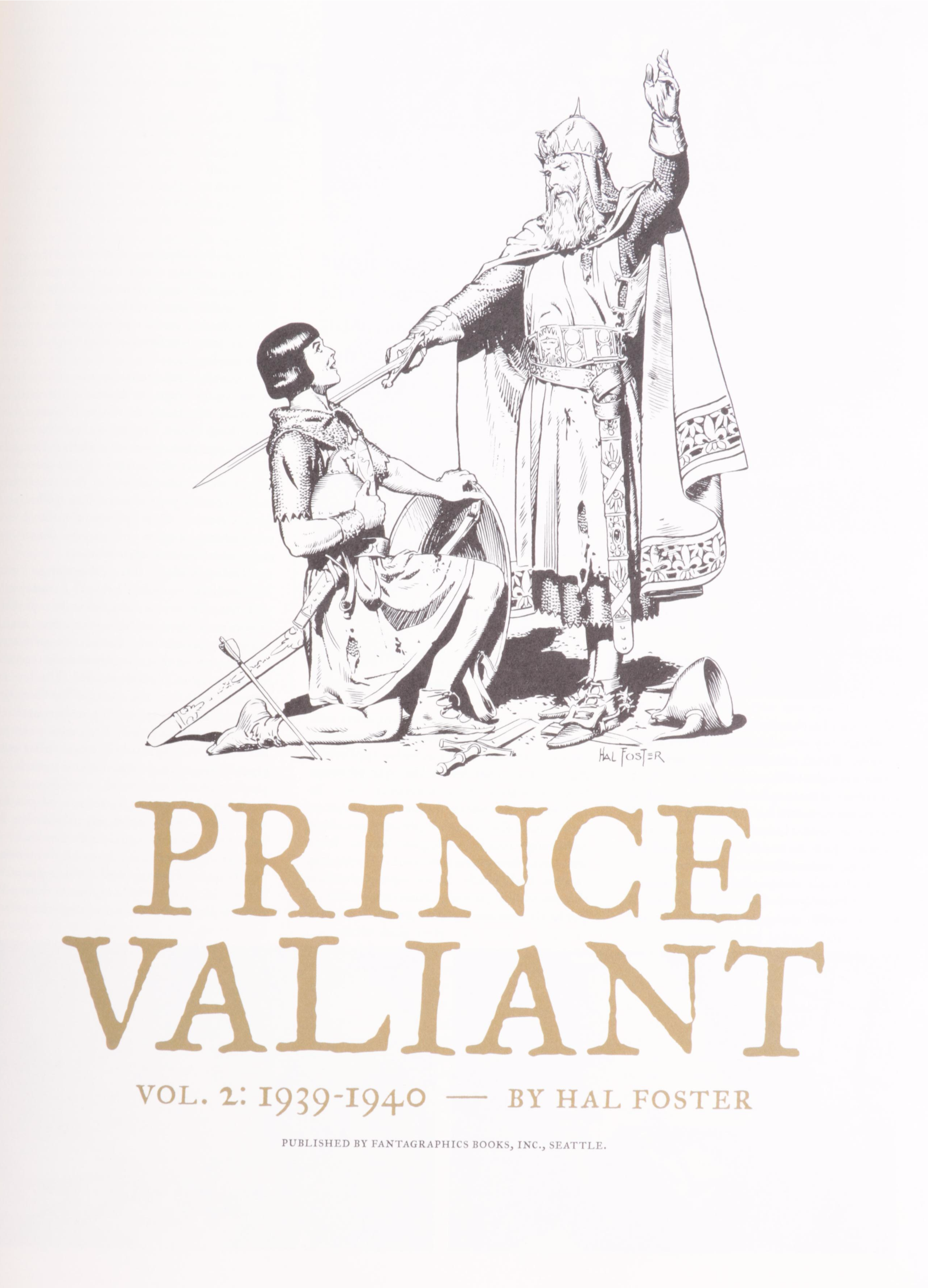 "Prince Valiant" Partial Volume Set by Hal Foster