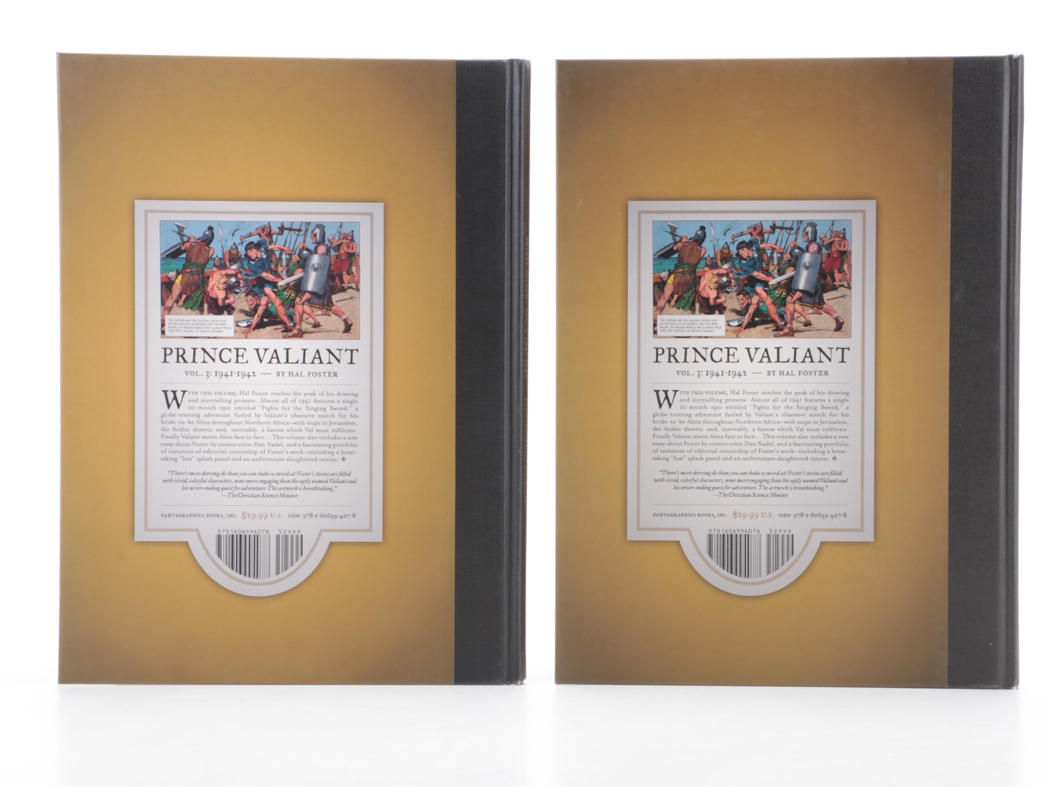 "Prince Valiant" Partial Volume Set by Hal Foster