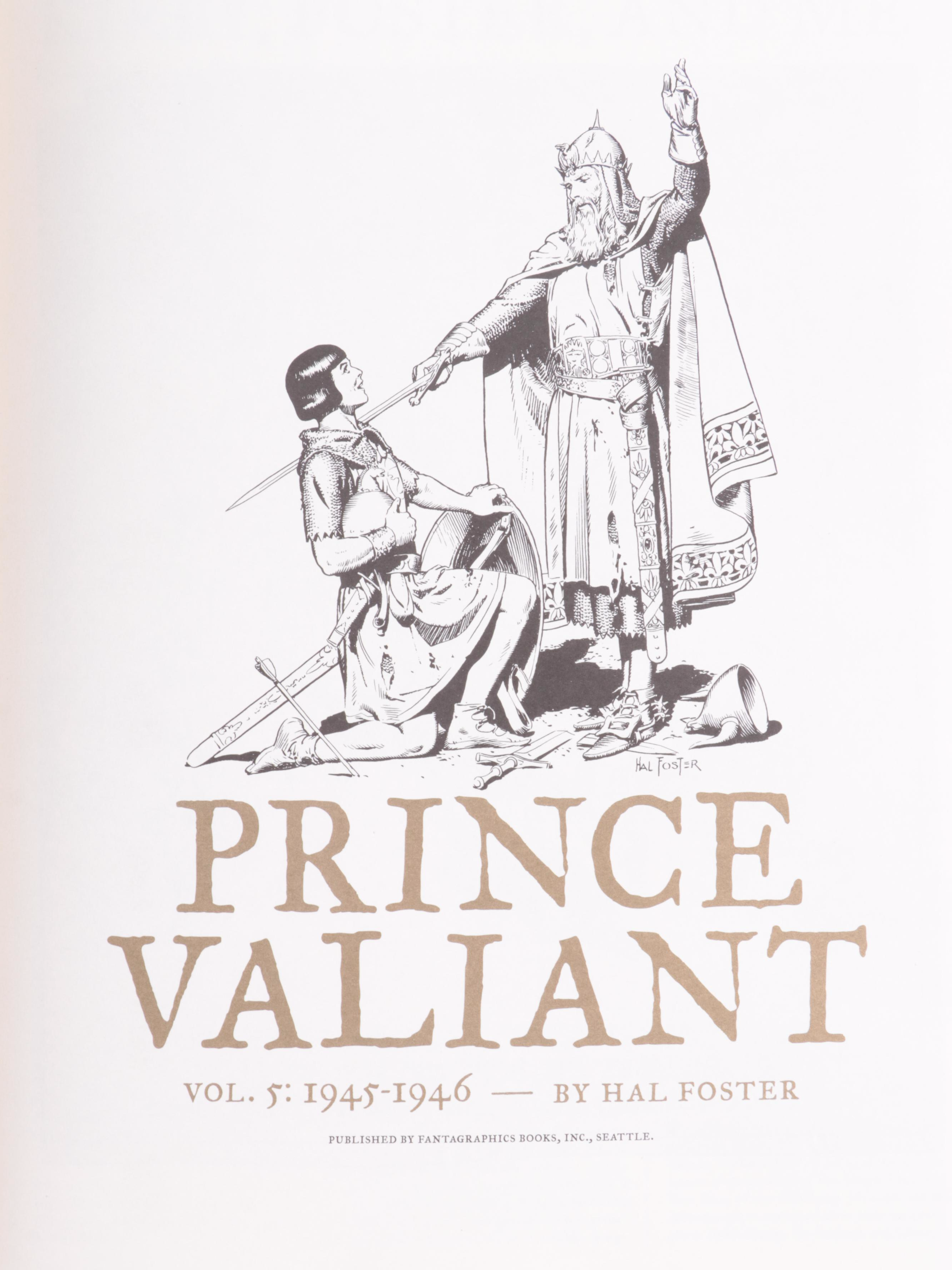 "Prince Valiant" Partial Volume Set by Hal Foster