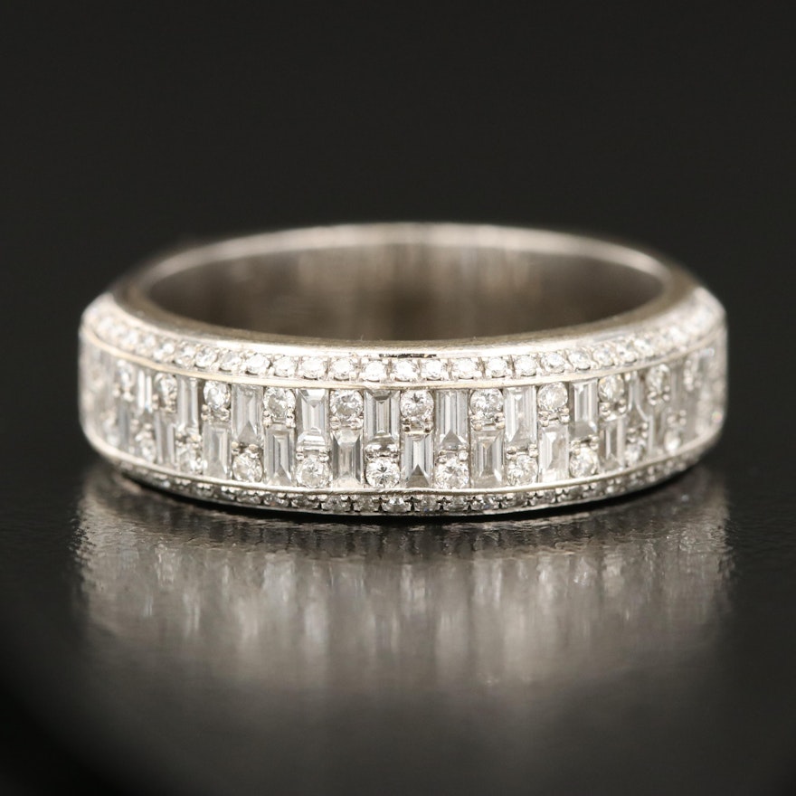 14K 1.06 CTW Diamond Band