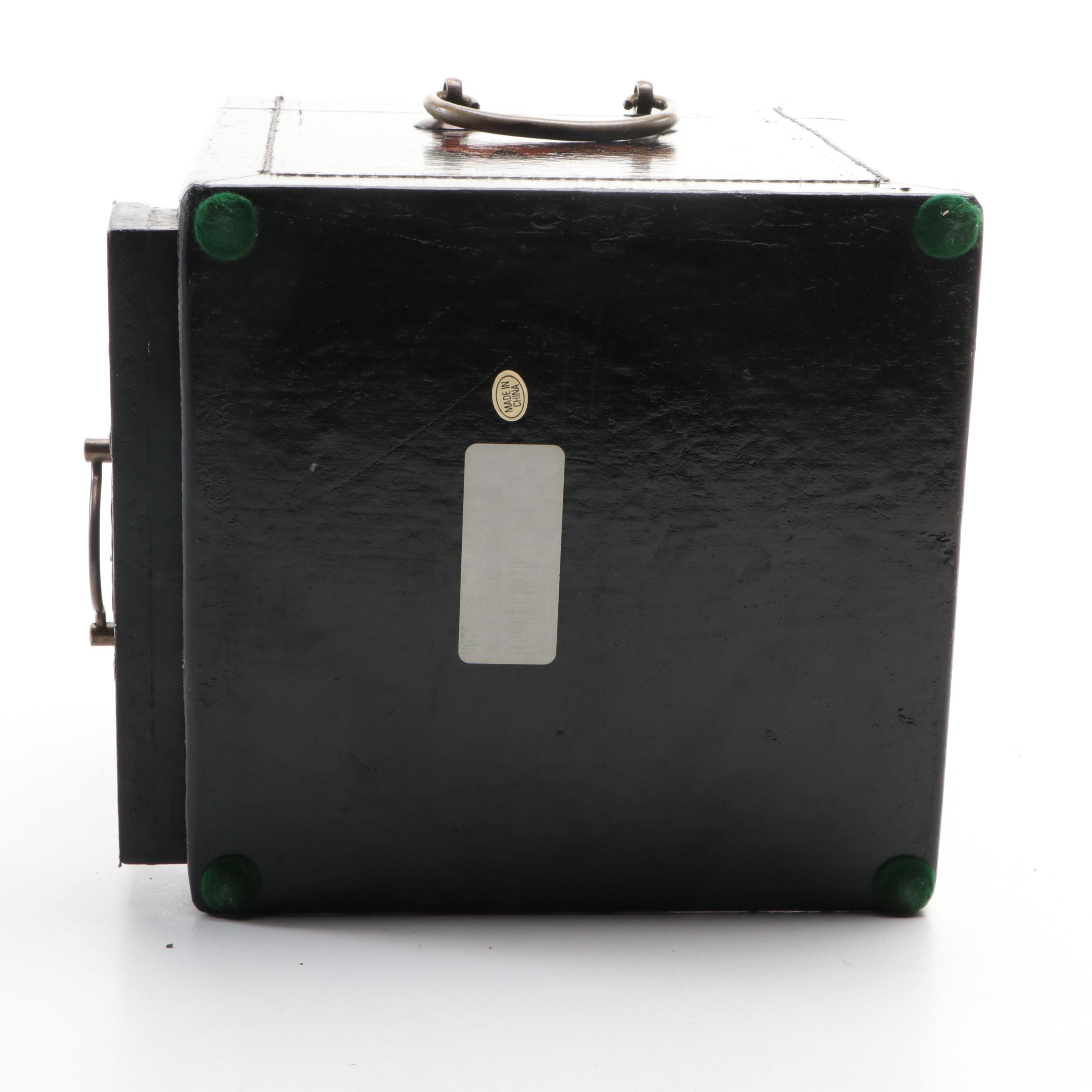 Chinese Black Lacquerware Box