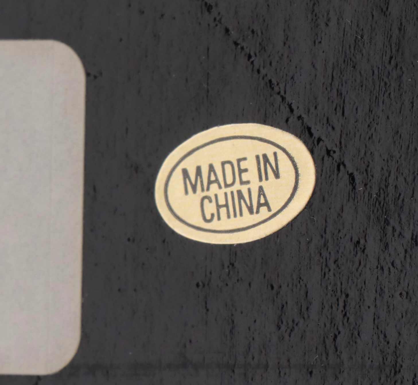 Chinese Black Lacquerware Box