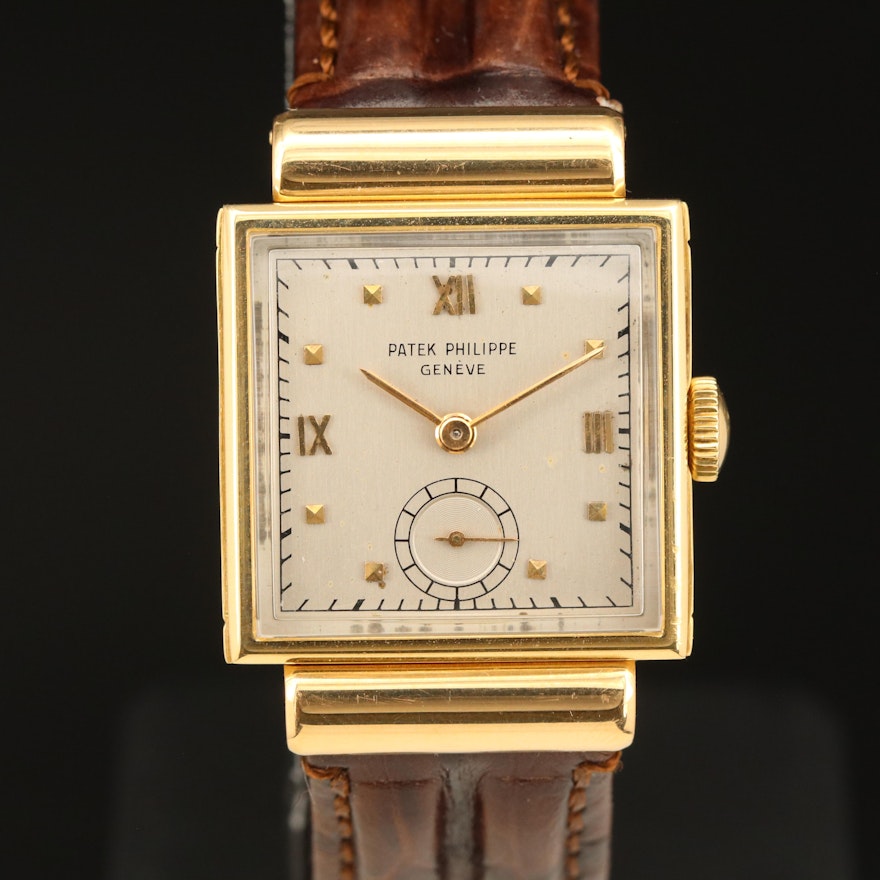 Vintage Patek Philippe Hooded Lugs Wristwatch