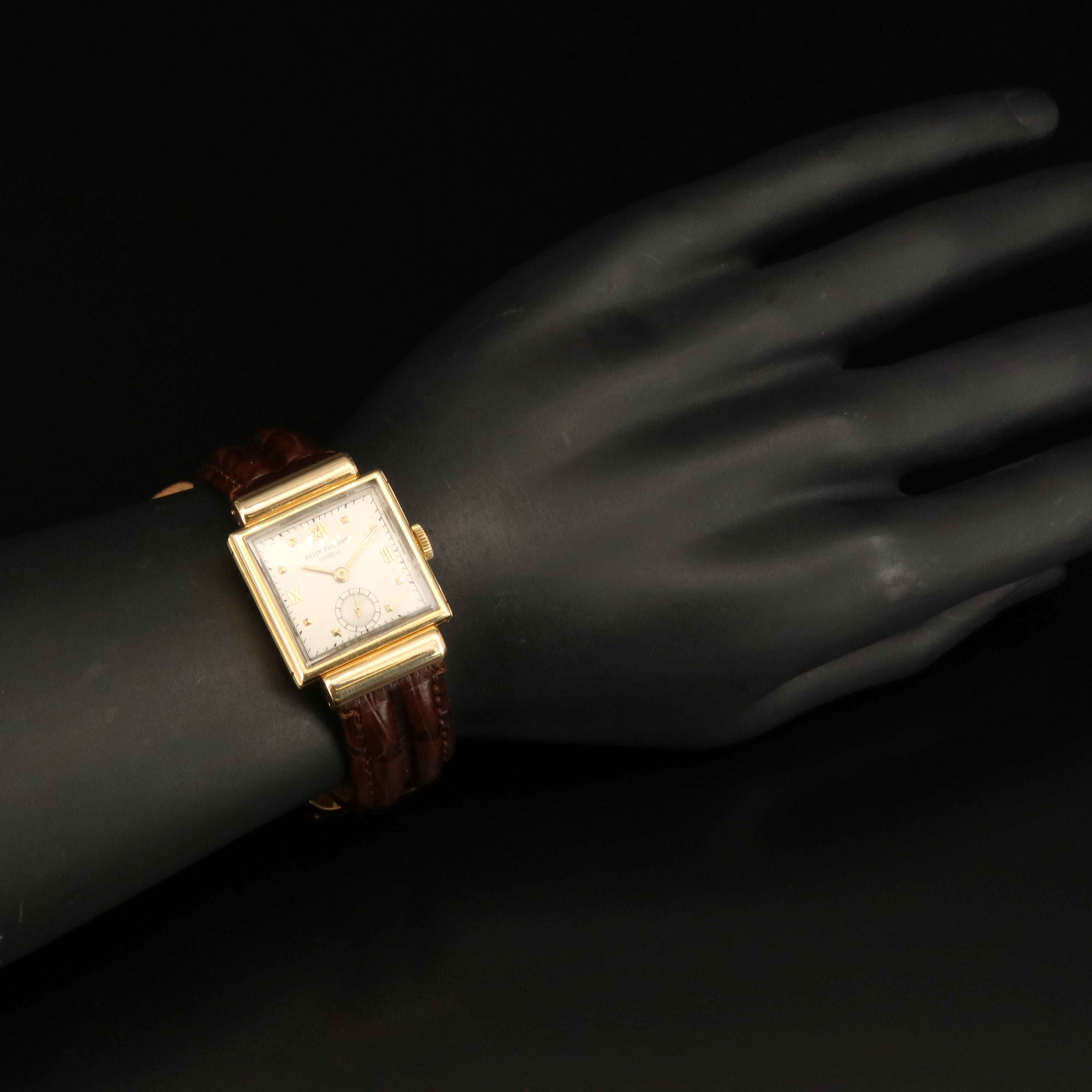 Vintage Patek Philippe Hooded Lugs Watch