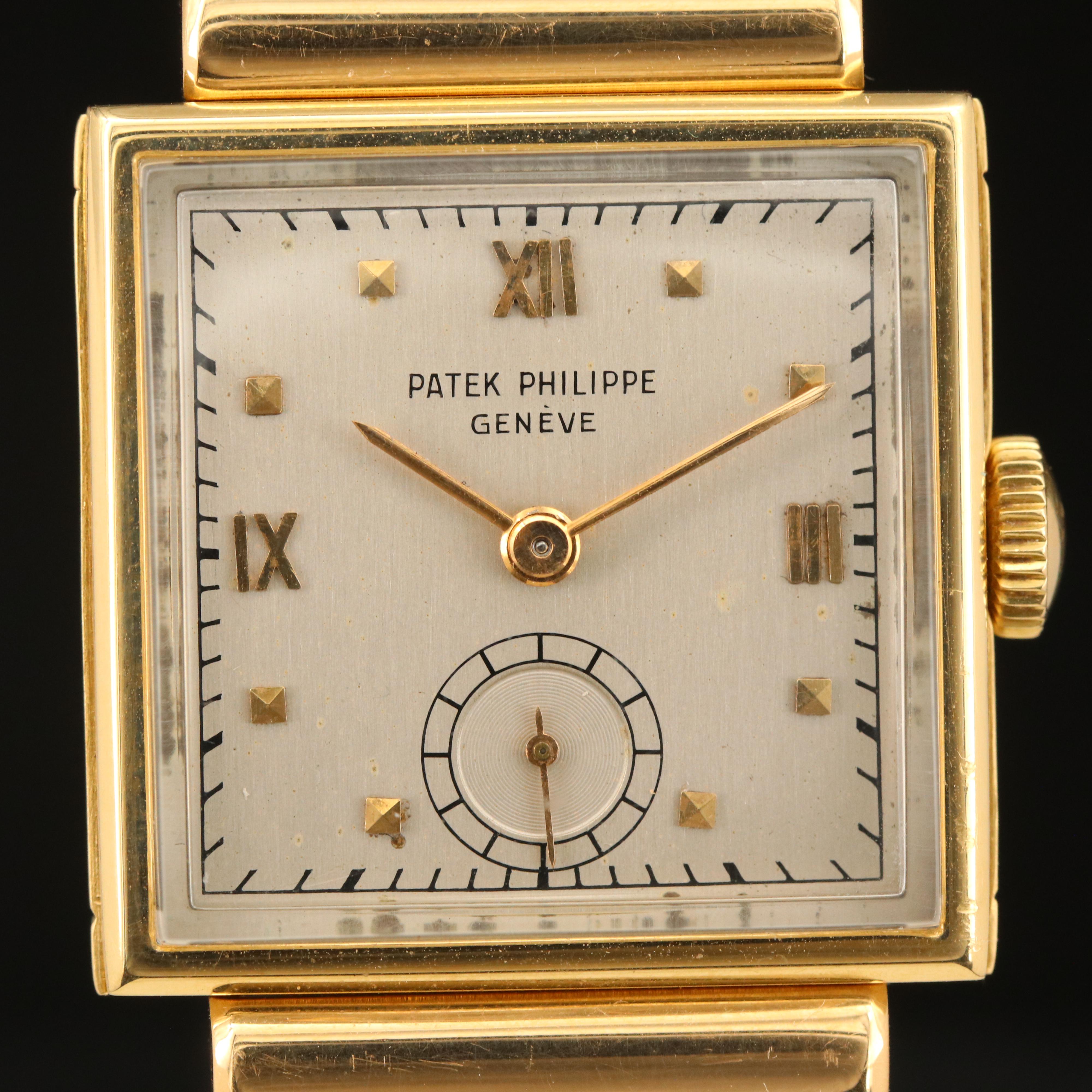 Vintage Patek Philippe Hooded Lugs Watch