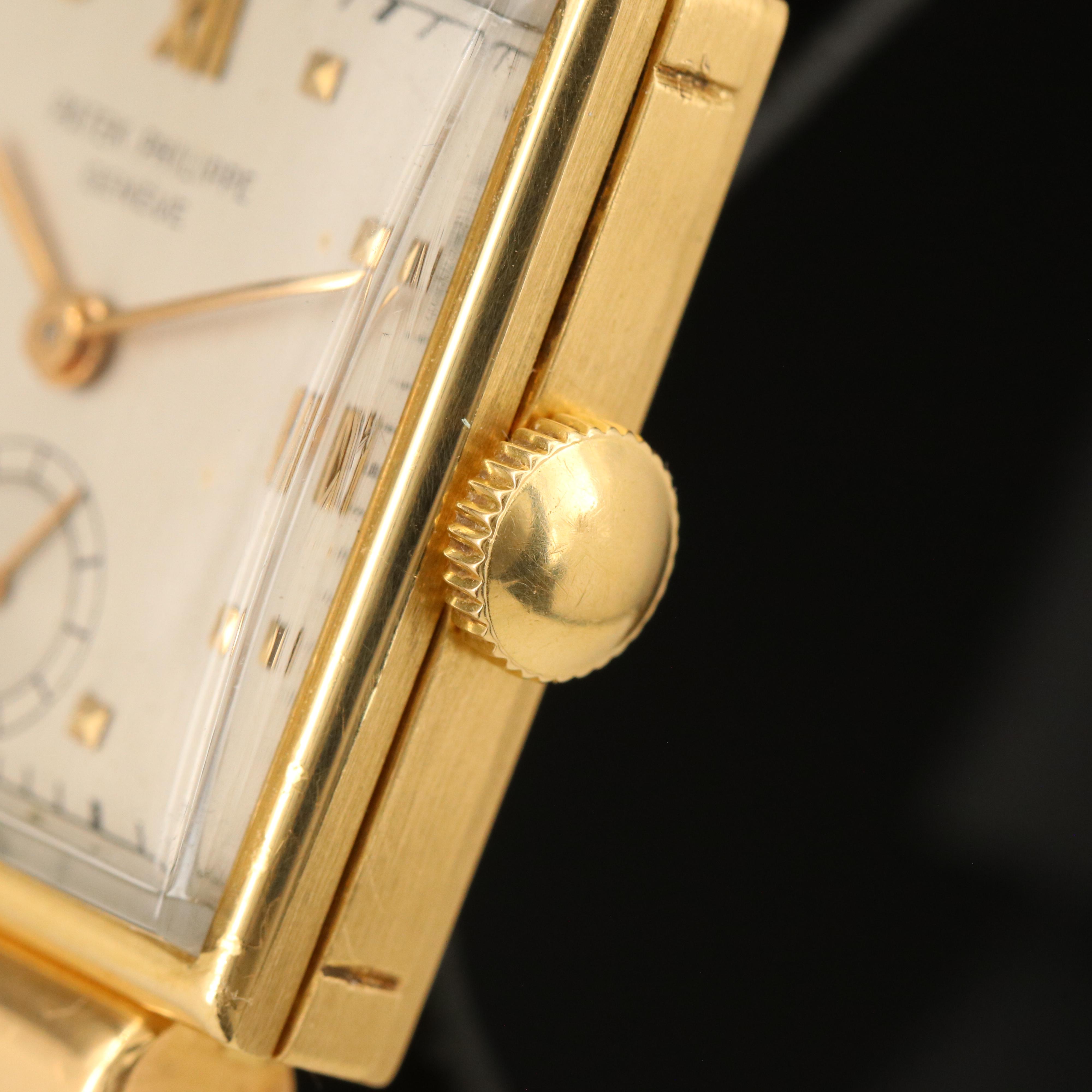 Vintage Patek Philippe Hooded Lugs Watch