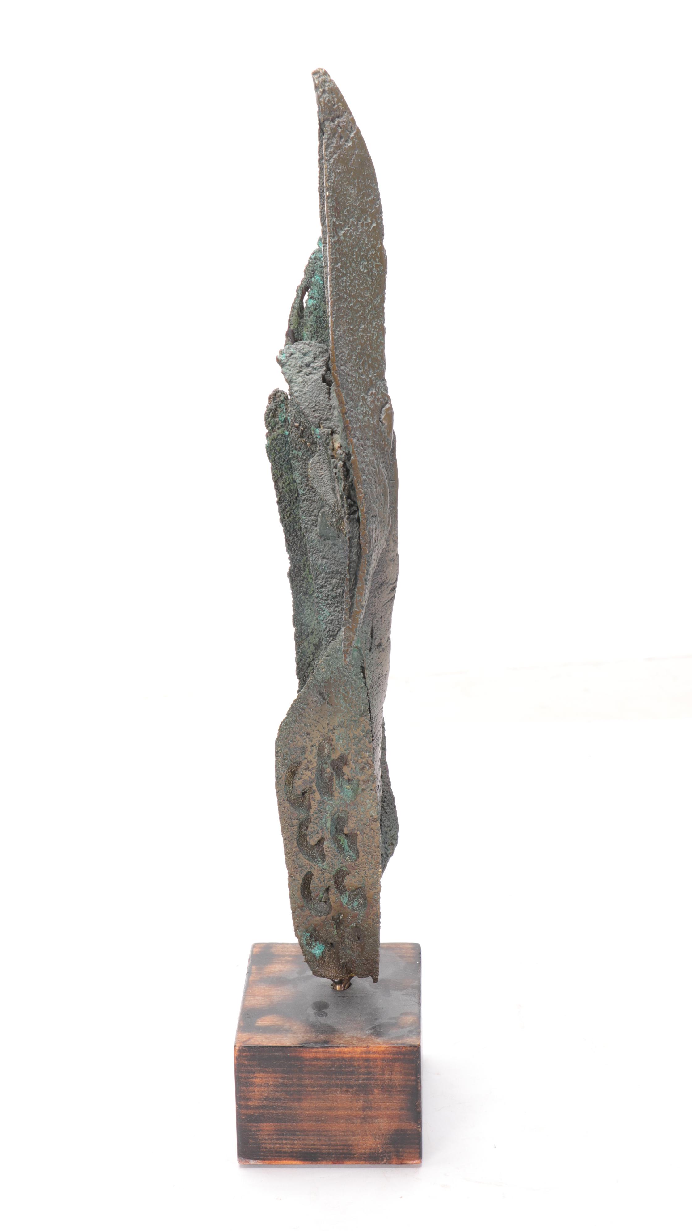 Abstract Non-Objective Bronze Sculpture