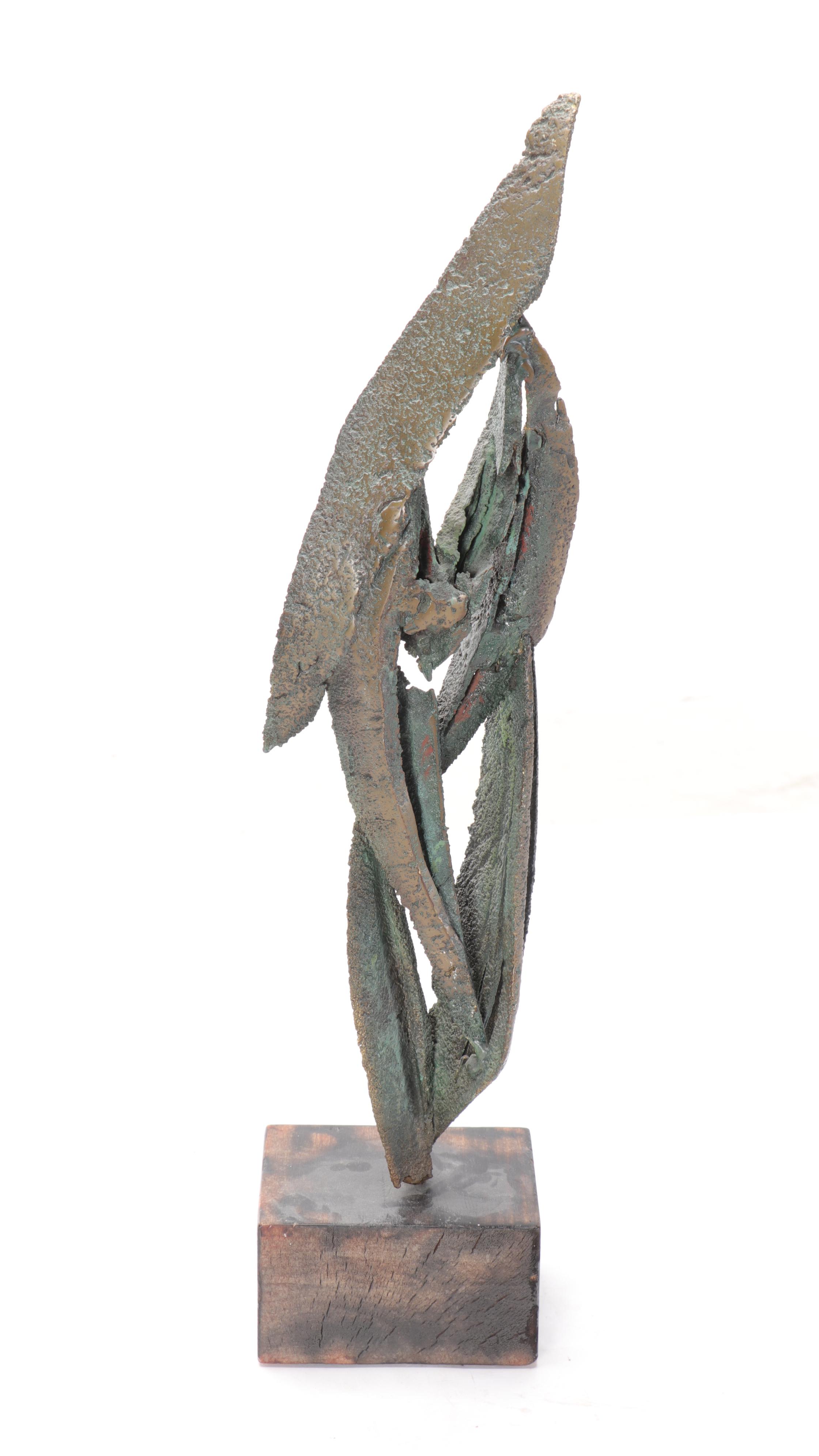Abstract Non-Objective Bronze Sculpture