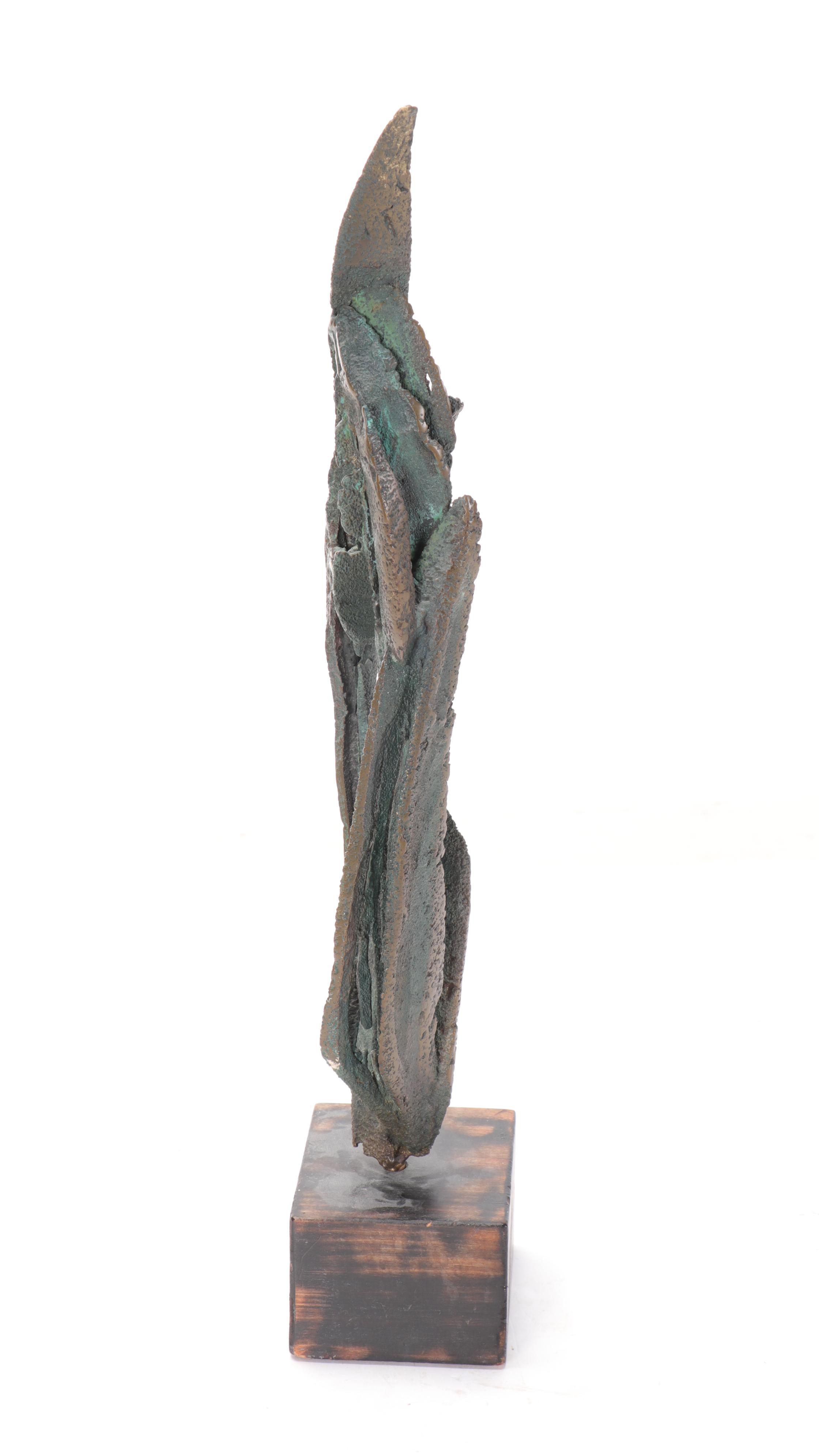 Abstract Non-Objective Bronze Sculpture