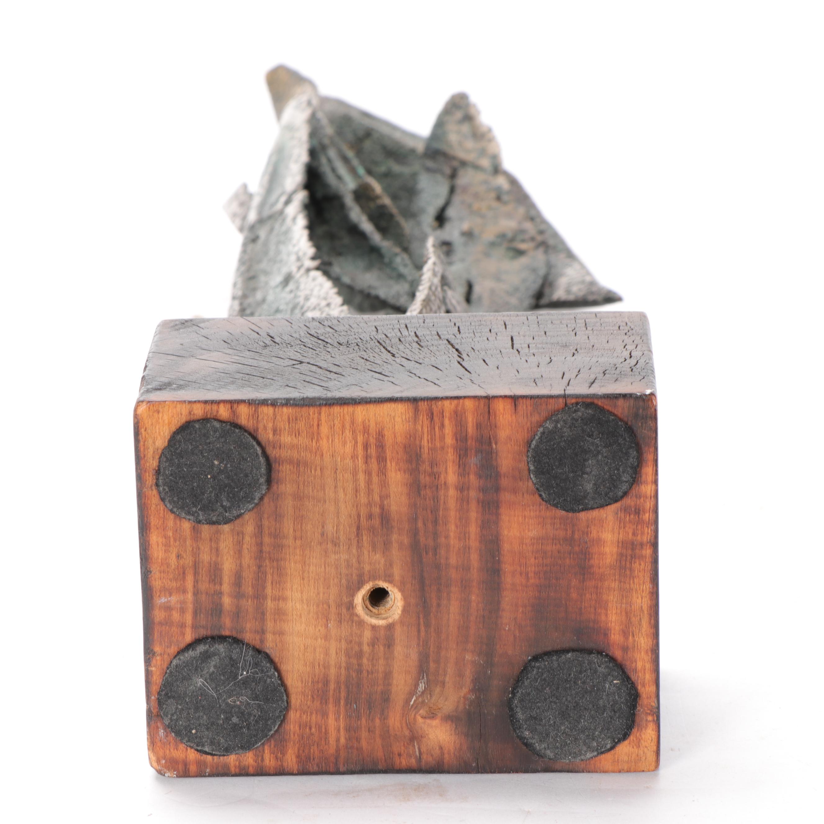 Abstract Non-Objective Bronze Sculpture