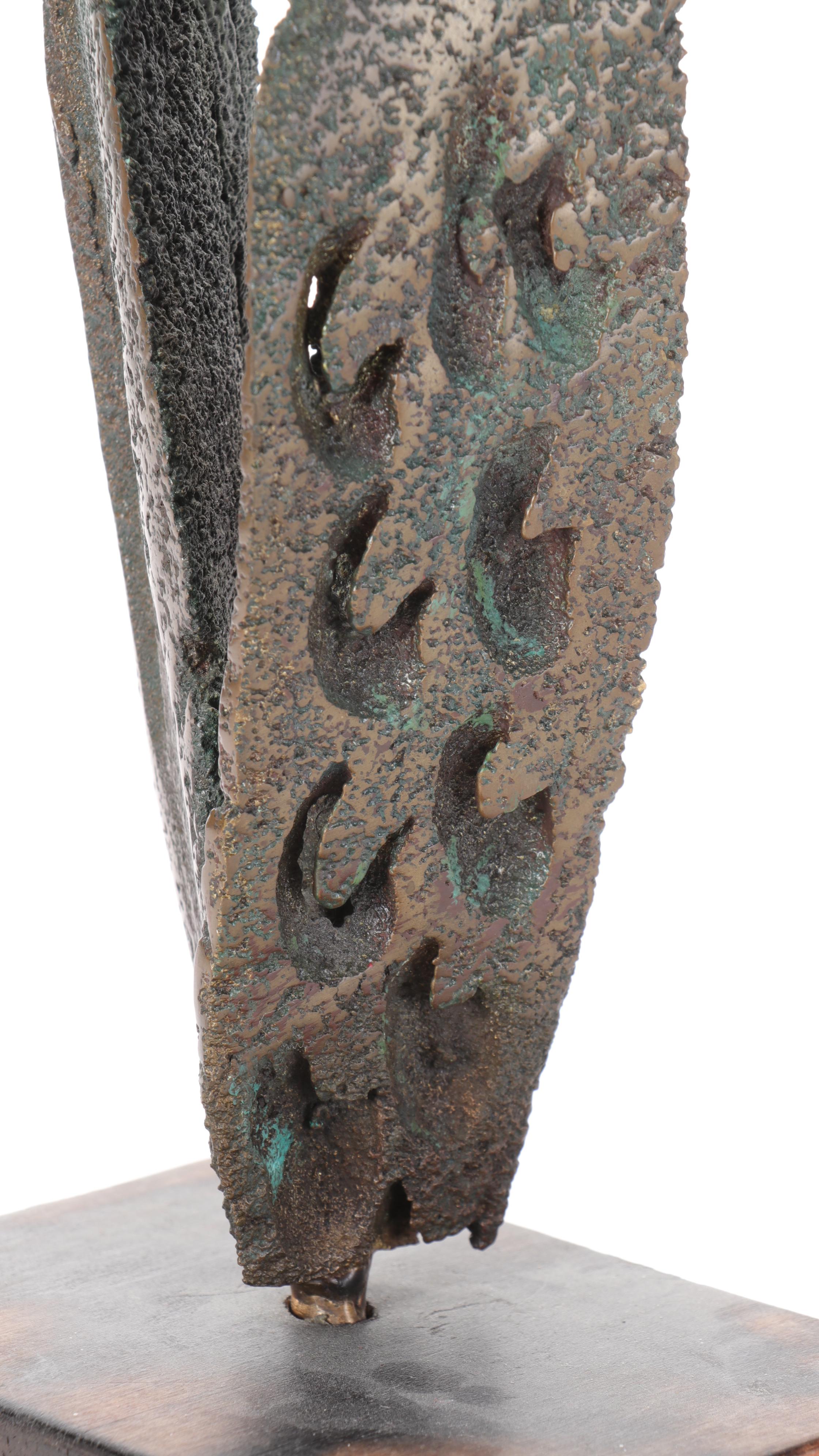 Abstract Non-Objective Bronze Sculpture