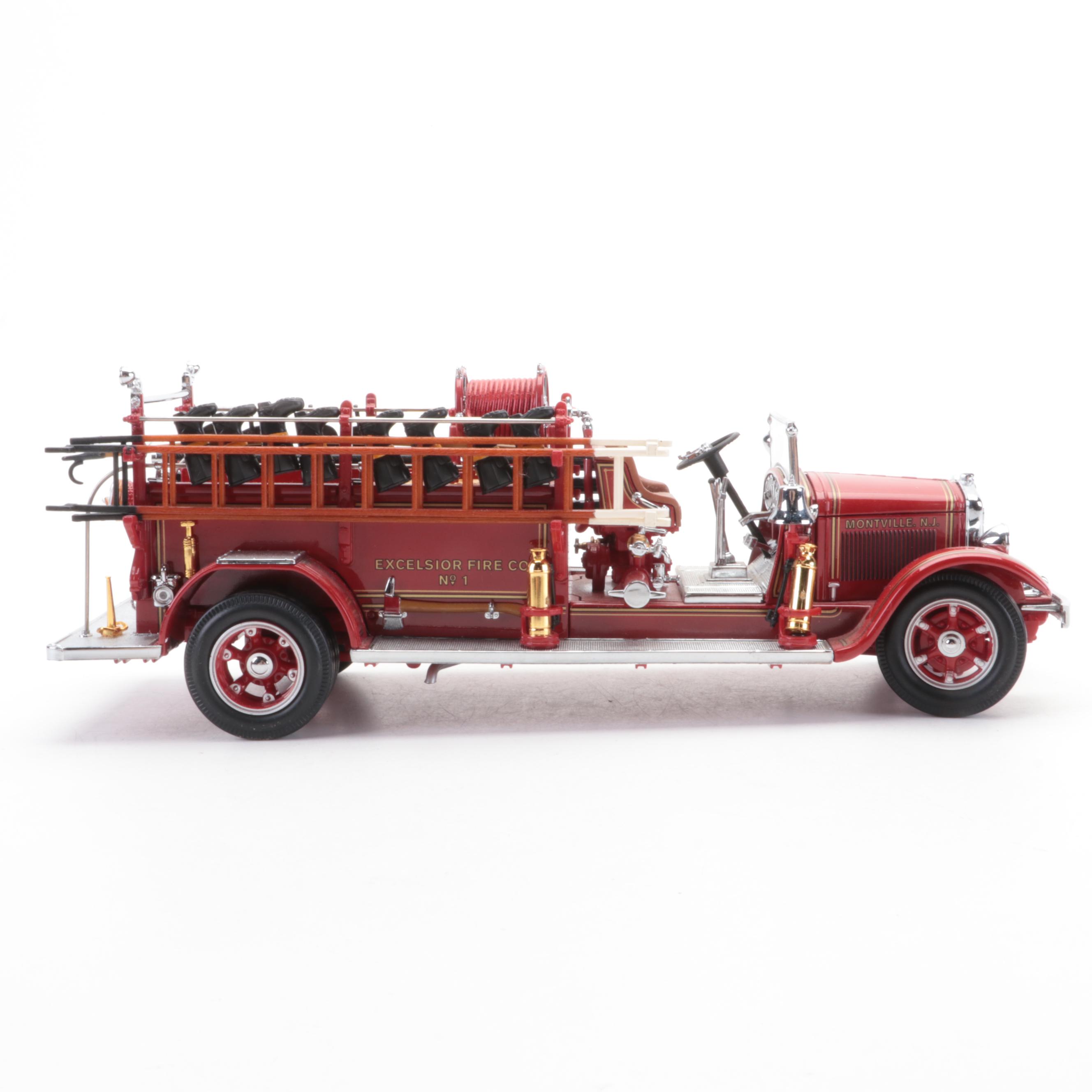 Matchbox "Models of Yesteryear" and Other Model Fire Engines