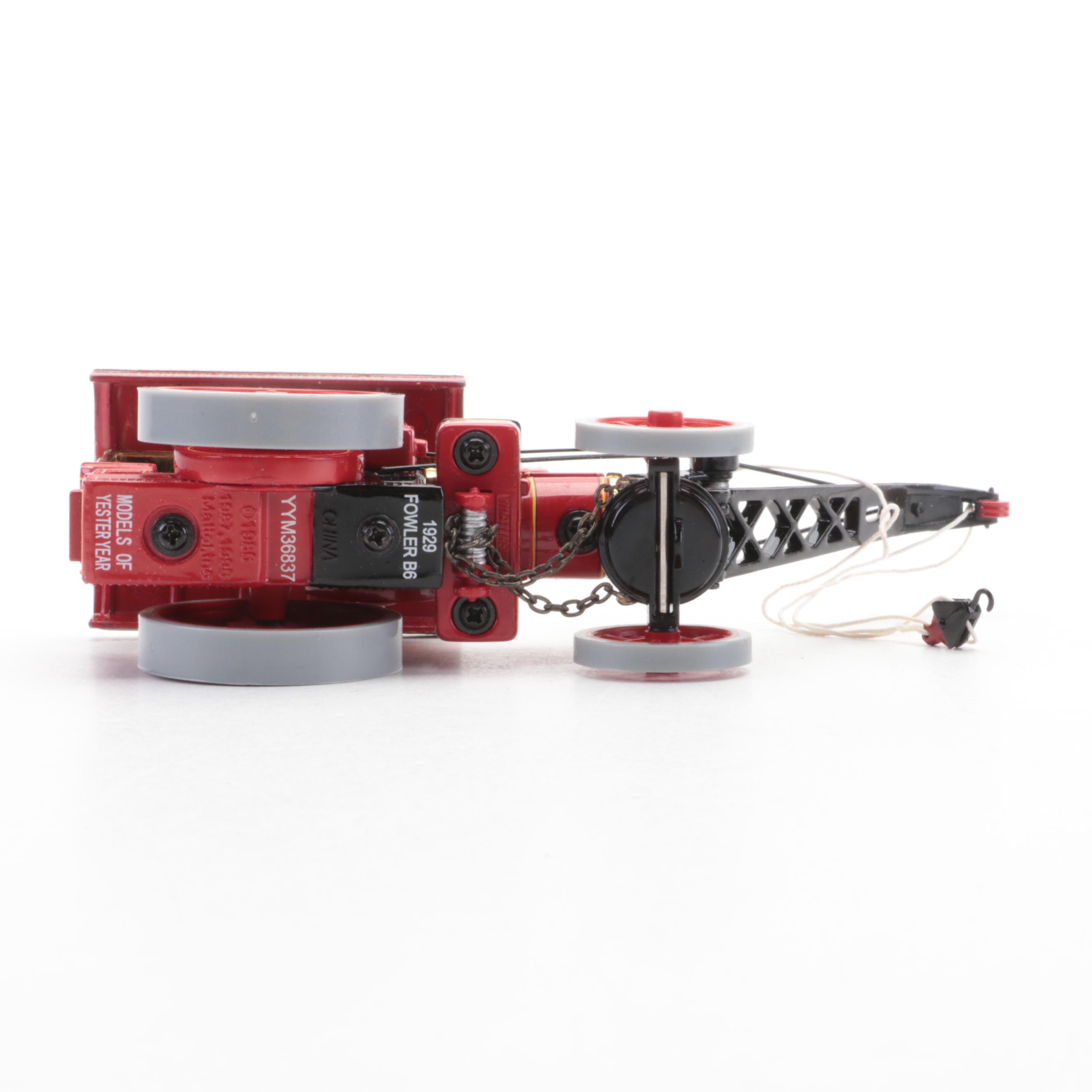 Matchbox "Models of Yesteryear" and Other Model Fire Engines