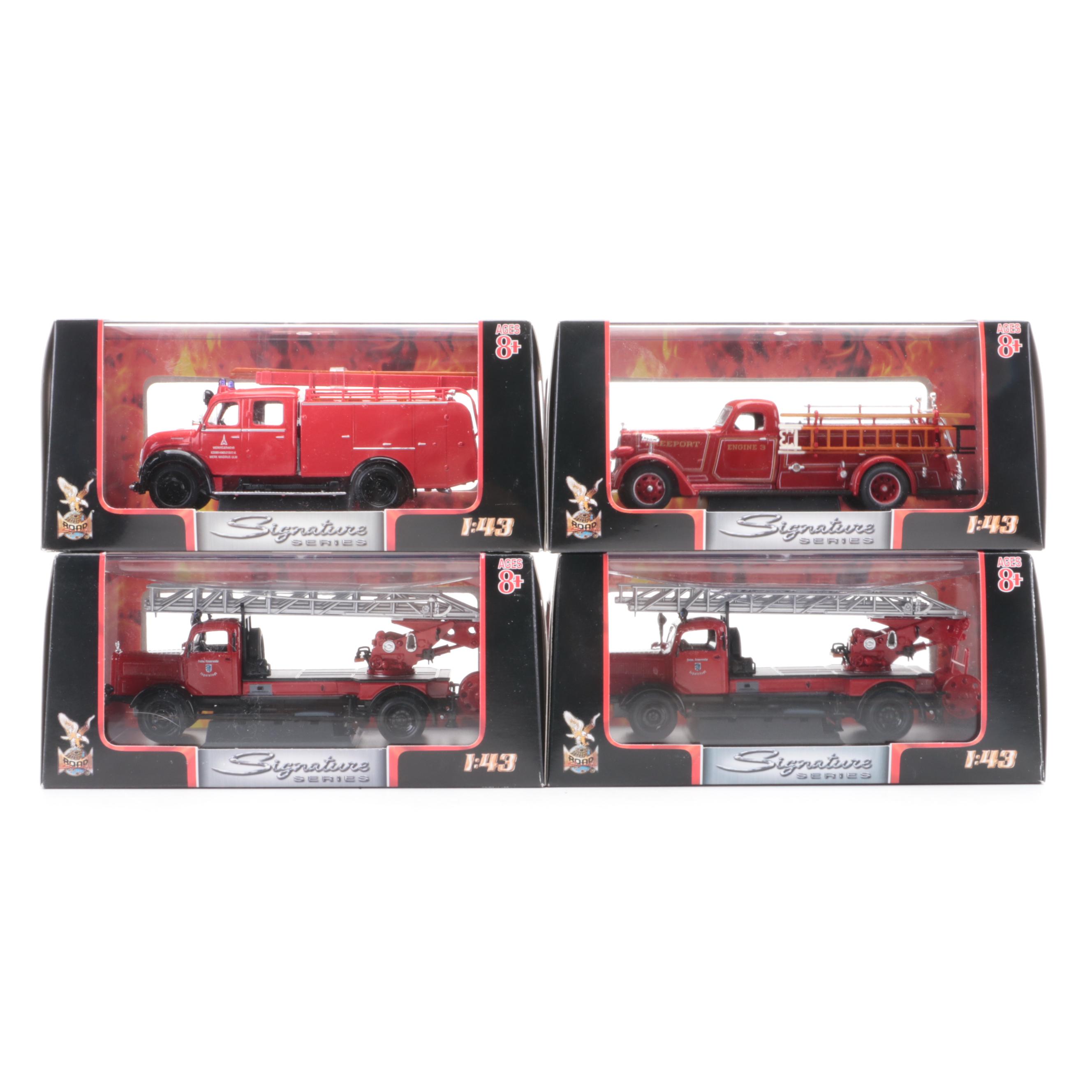 Matchbox "Models of Yesteryear" and Other Model Fire Engines