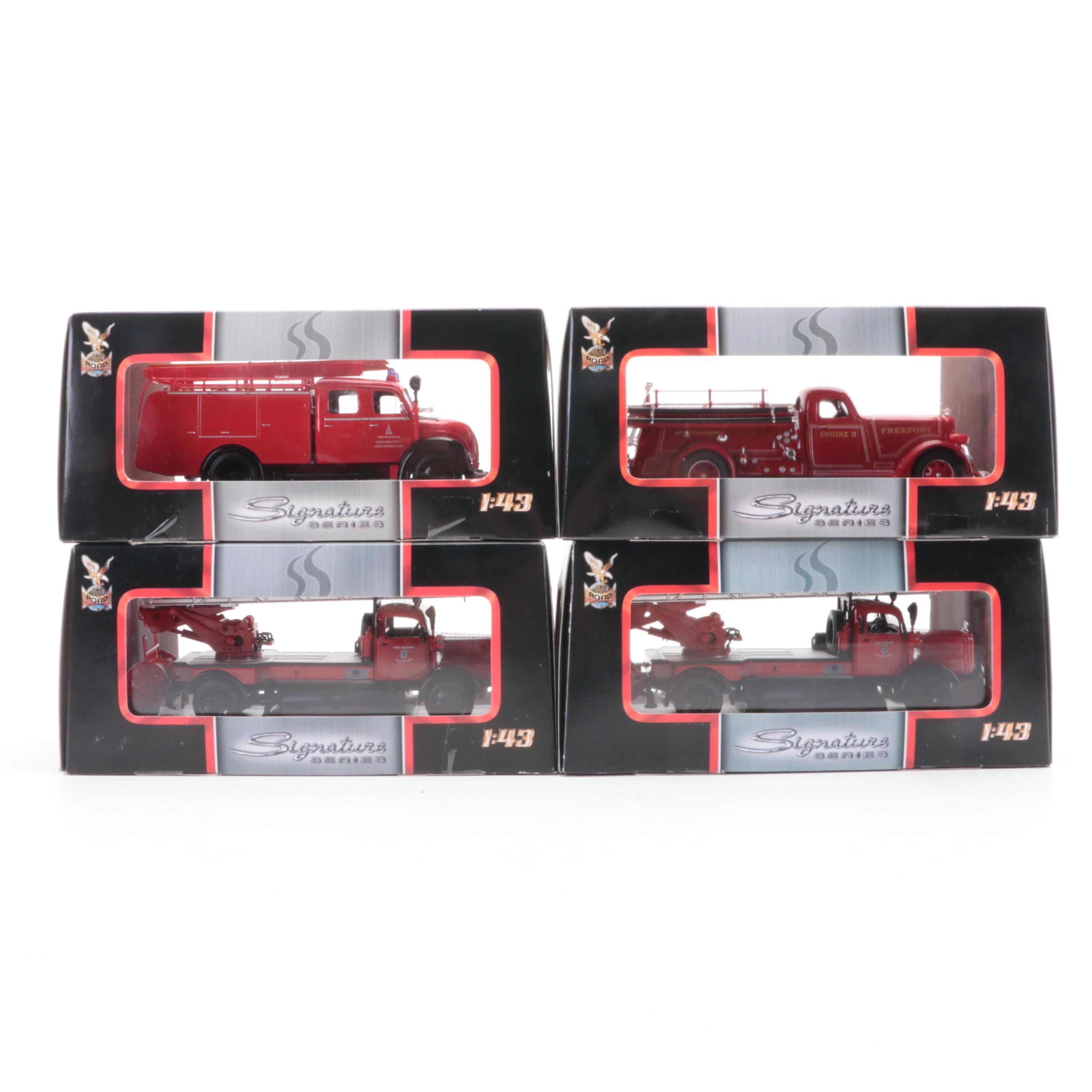 Matchbox "Models of Yesteryear" and Other Model Fire Engines