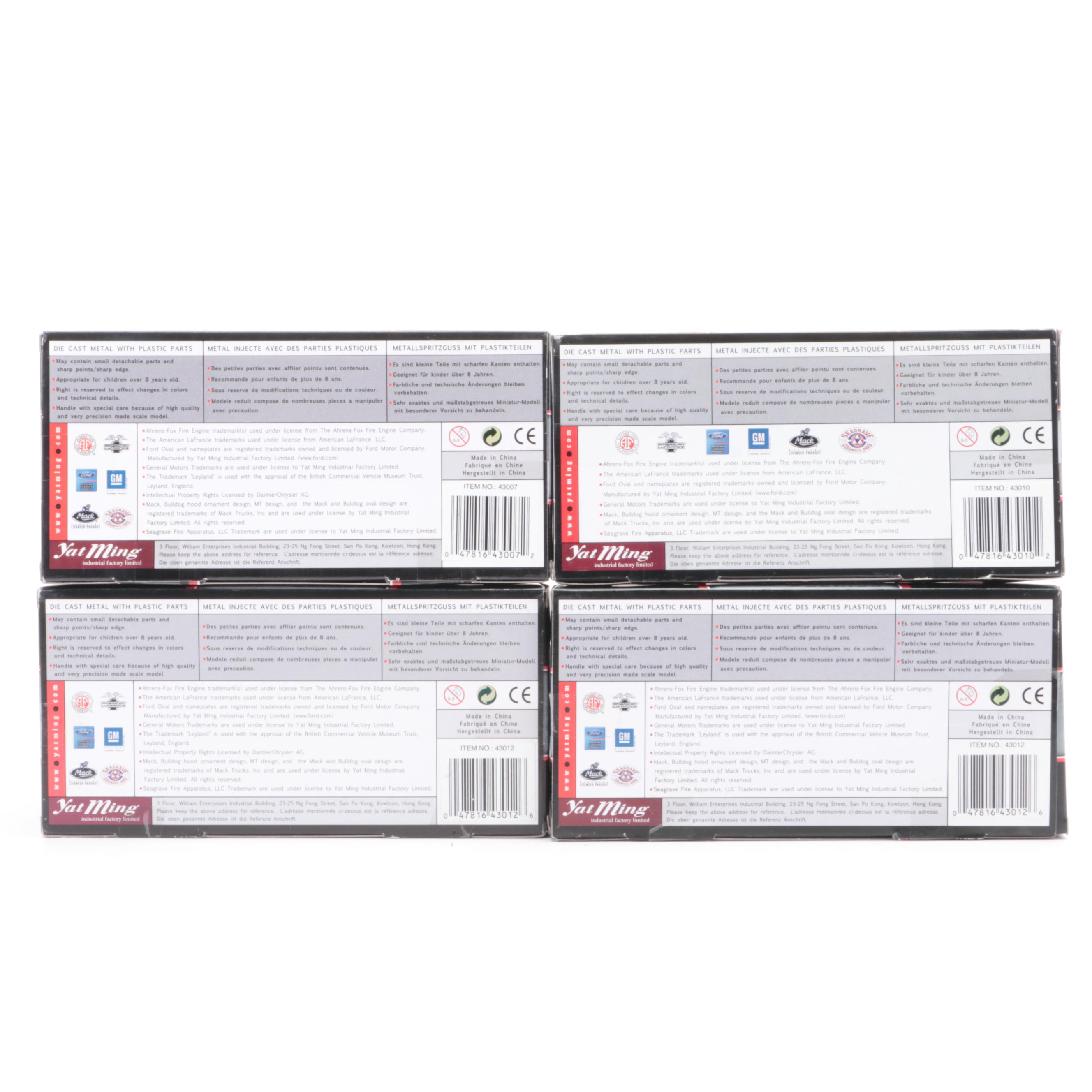 Matchbox "Models of Yesteryear" and Other Model Fire Engines