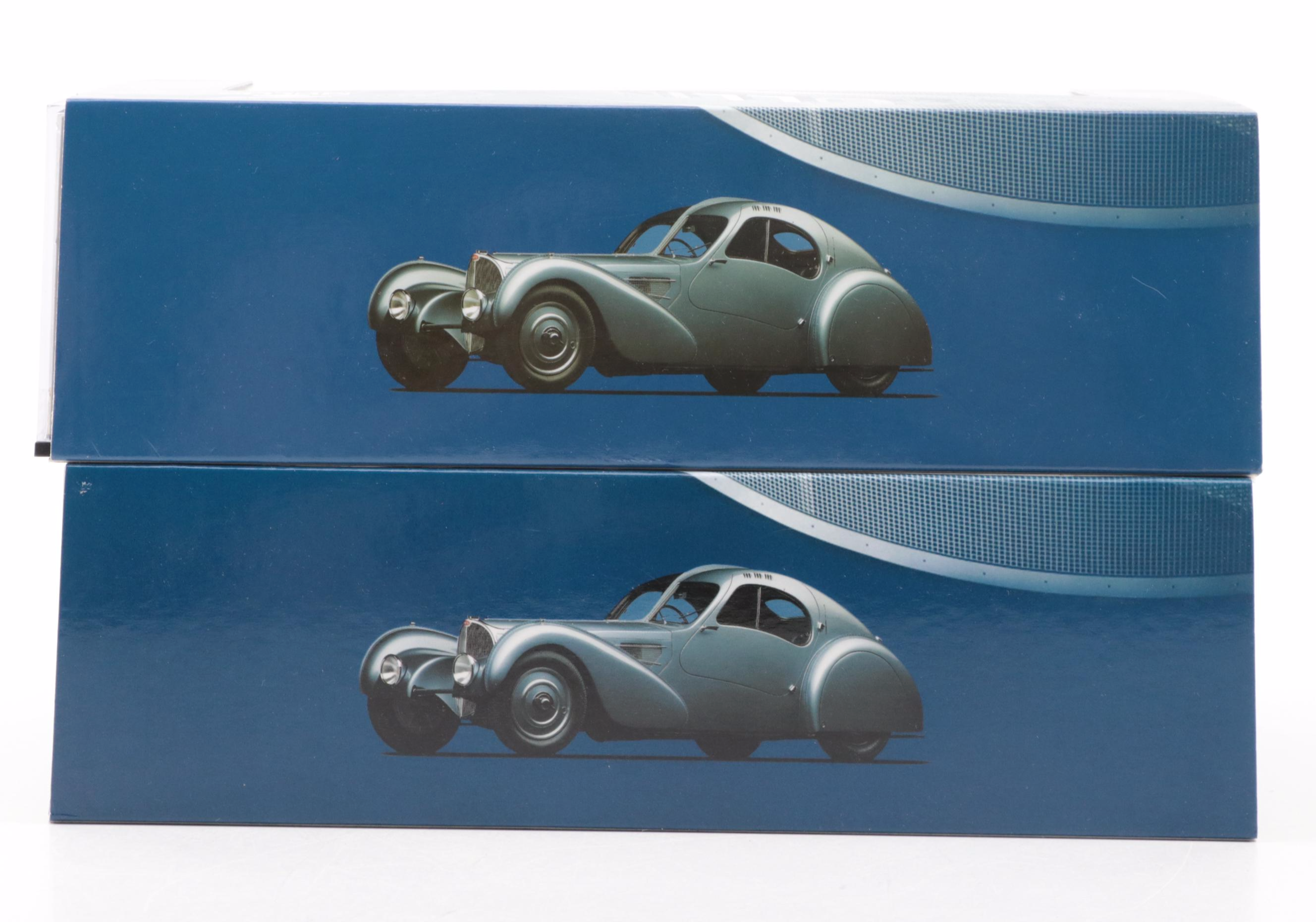 Black Hawk Automotive Museum "1938 Bugatti" and Other Diecast Model Cars