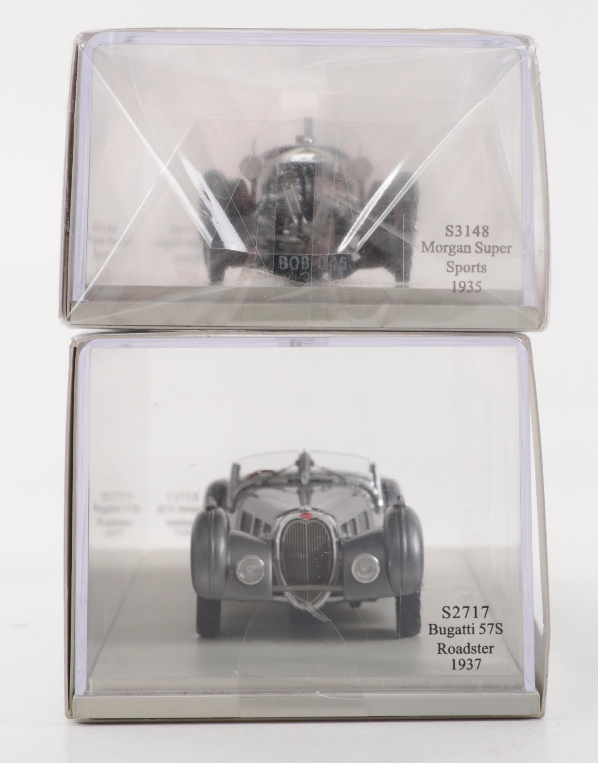 Black Hawk Automotive Museum "1938 Bugatti" and Other Diecast Model Cars