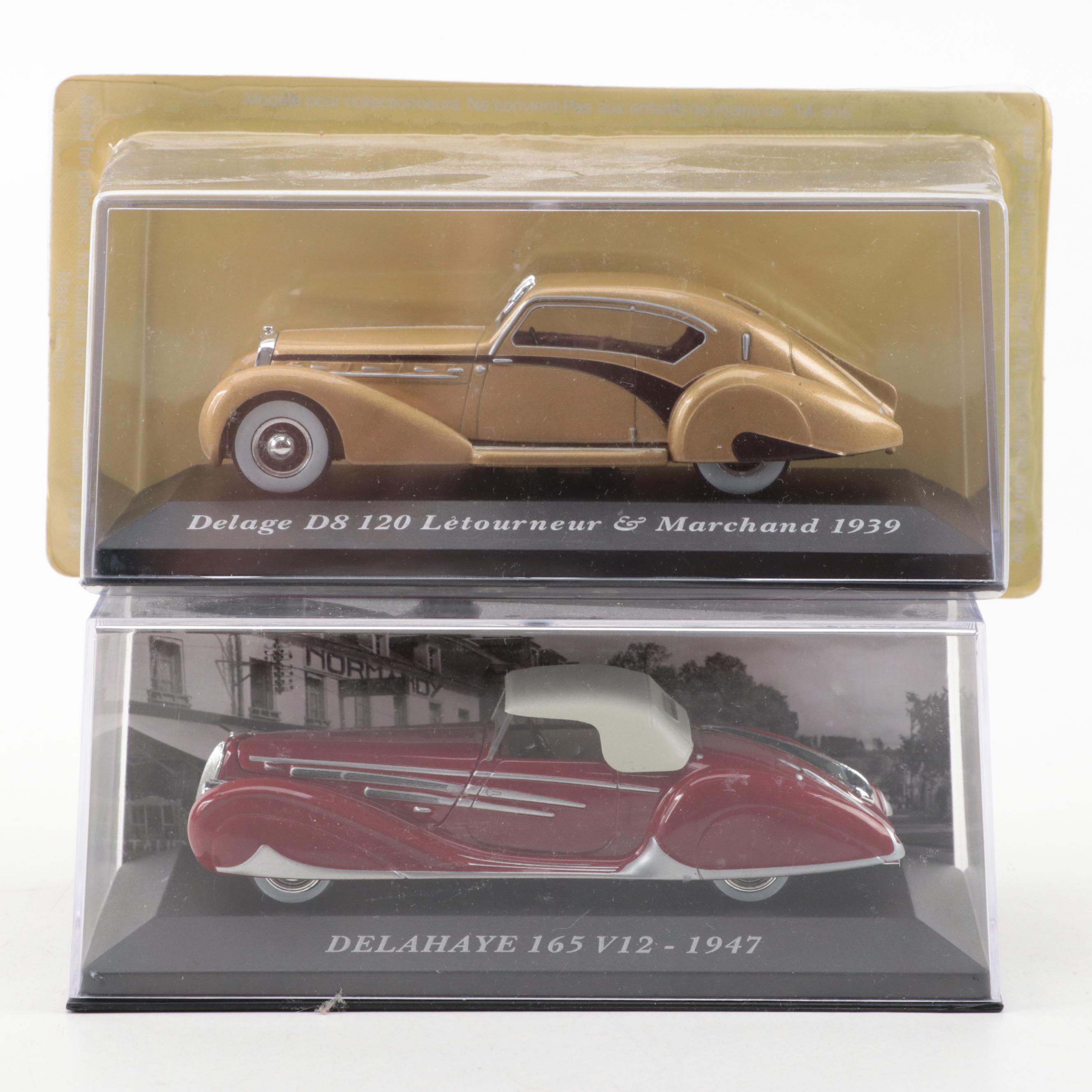 Black Hawk Automotive Museum "1938 Bugatti" and Other Diecast Model Cars