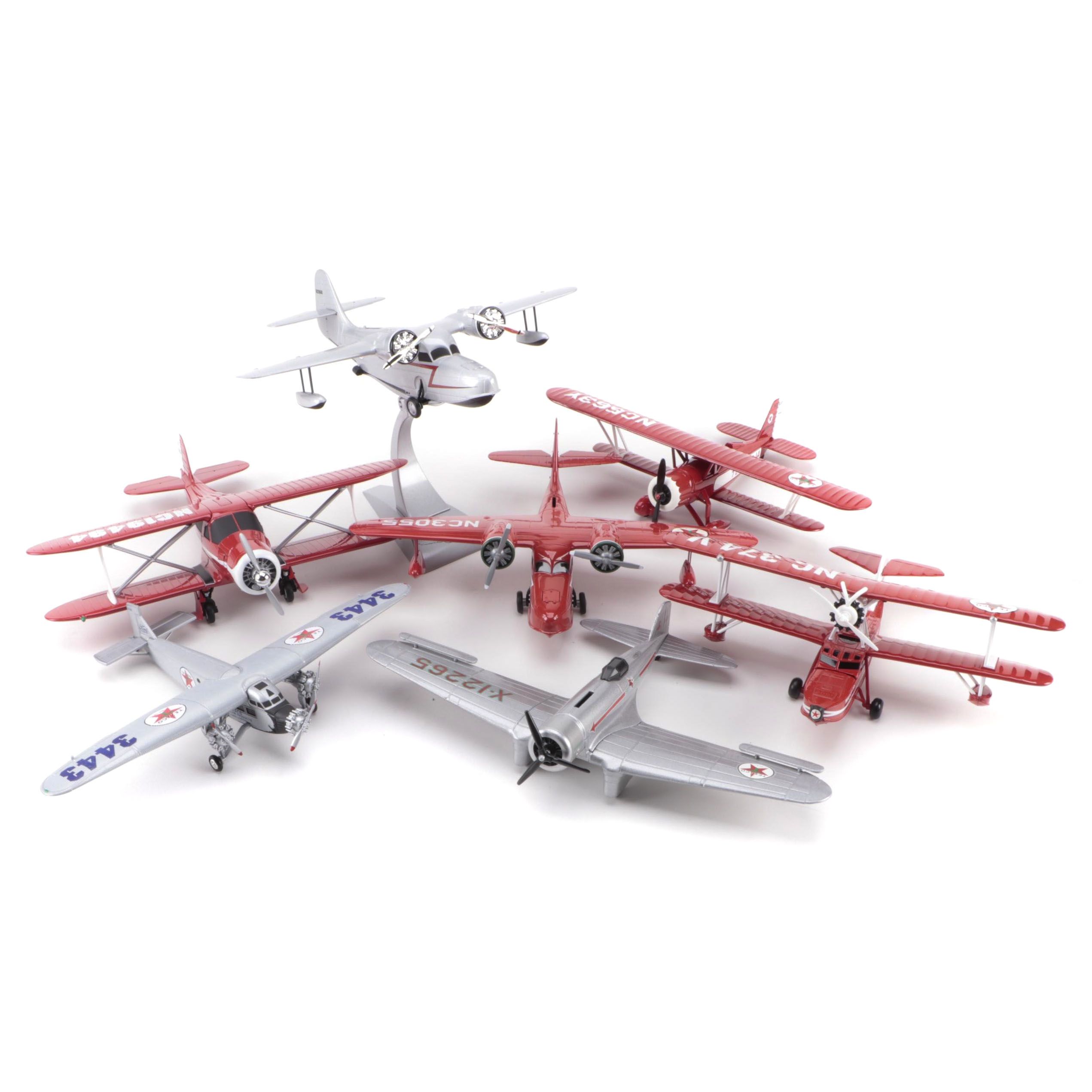 Ertl Collectibles "Wings of Texaco" Diecast Model Airplanes,