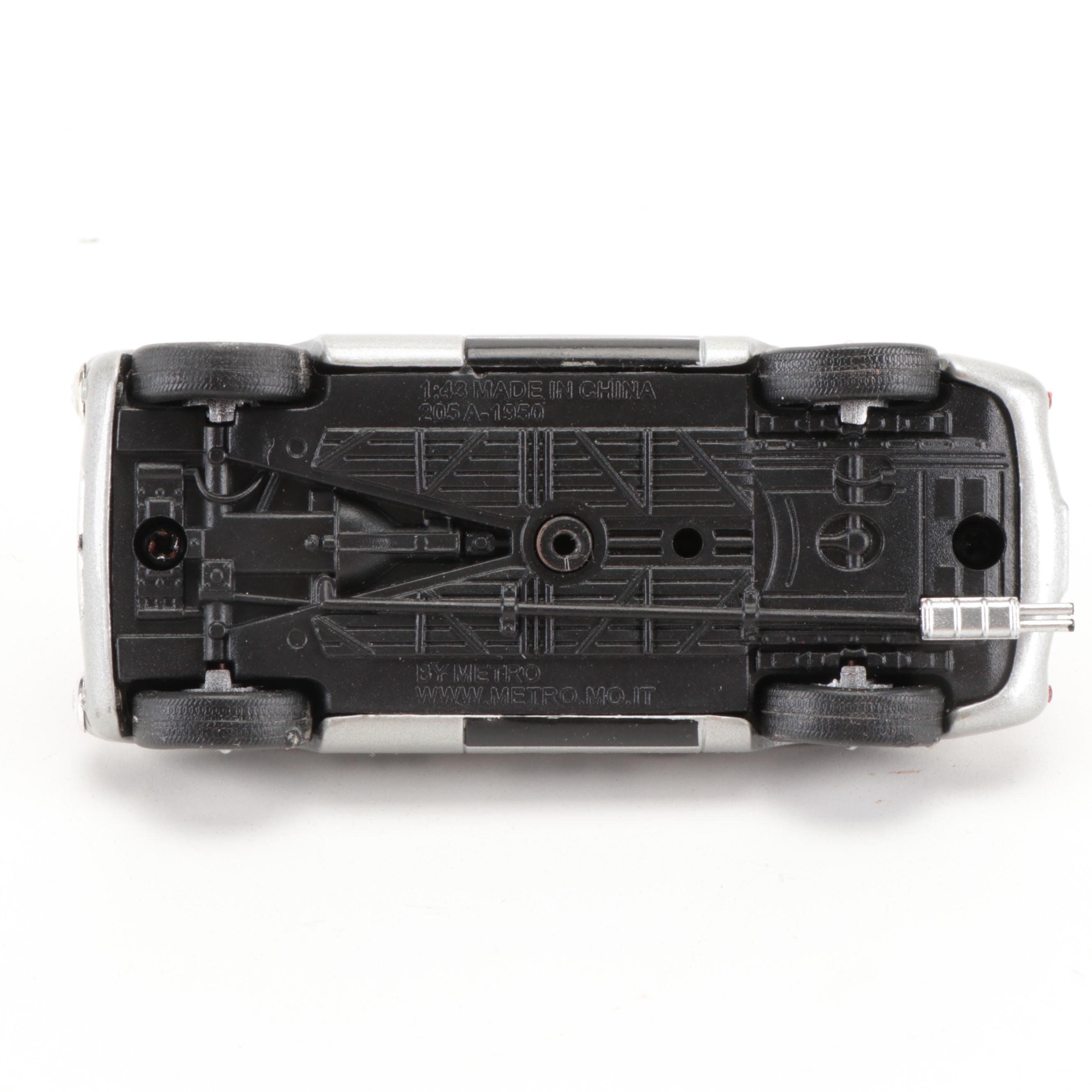 Mille Miglia Fiat 508 Berlinetta, Zagato 8V and Other Diecast Scale Model Cars