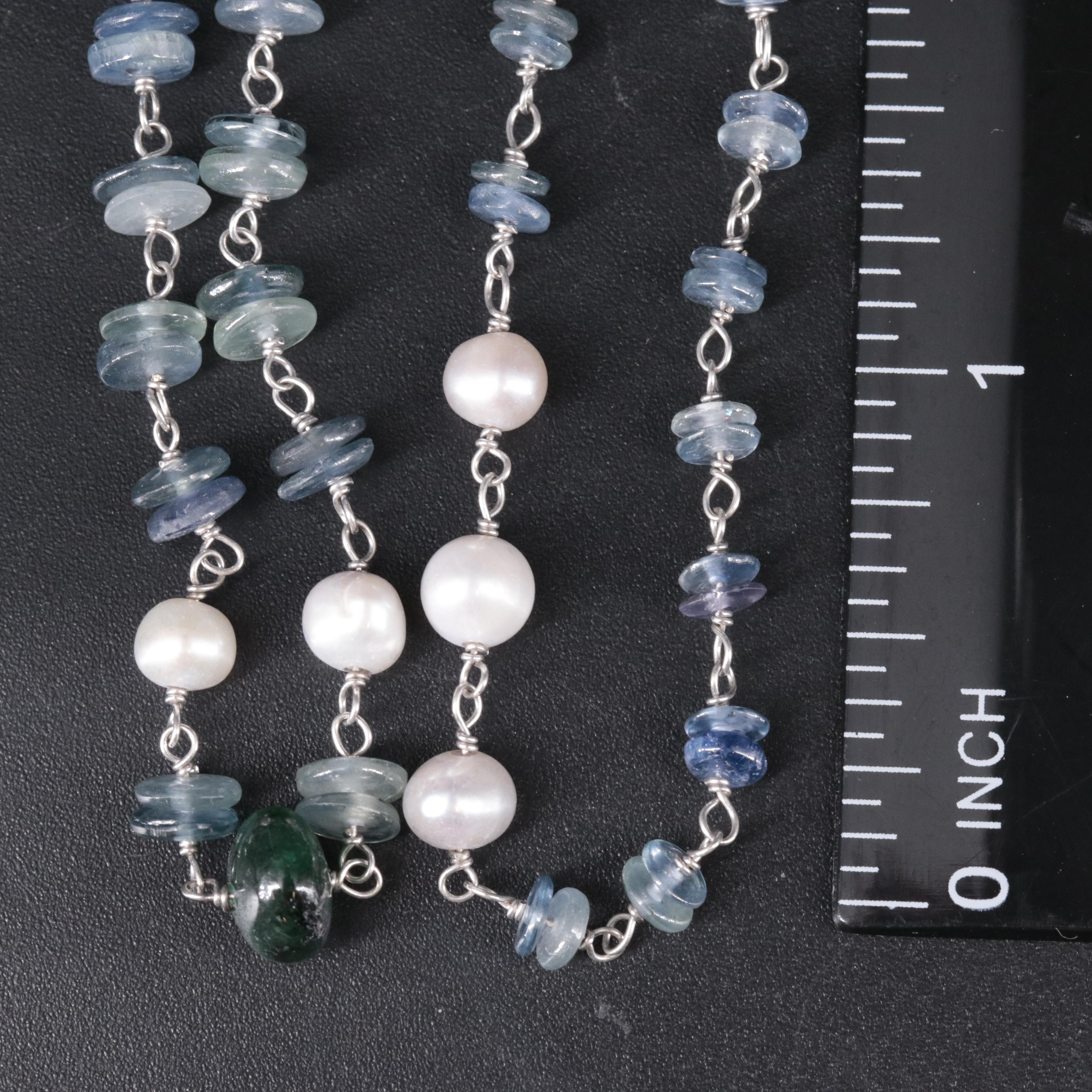 Sterling Silver Gemstone Necklaces