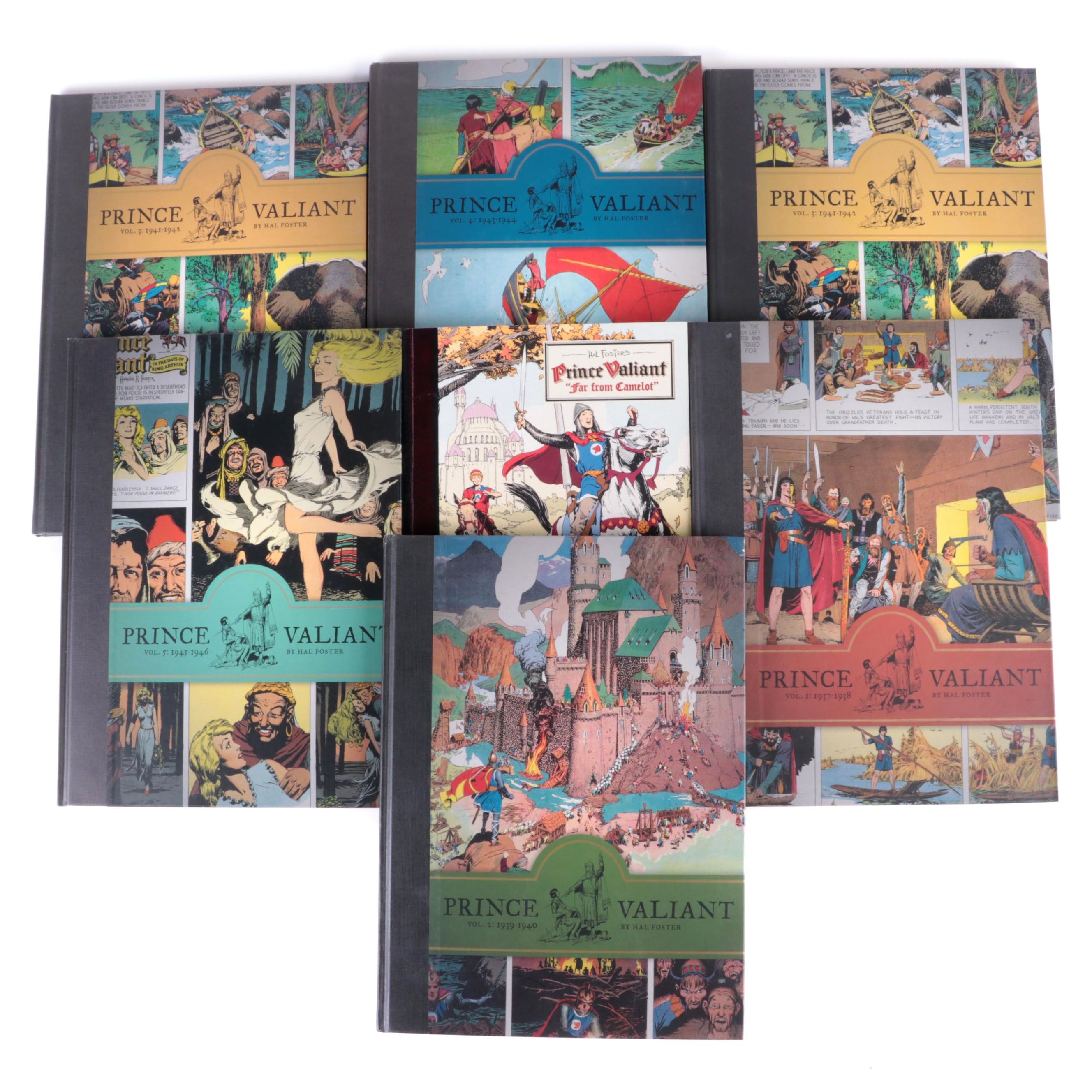 "Prince Valiant" Partial Volume Set by Hal Foster