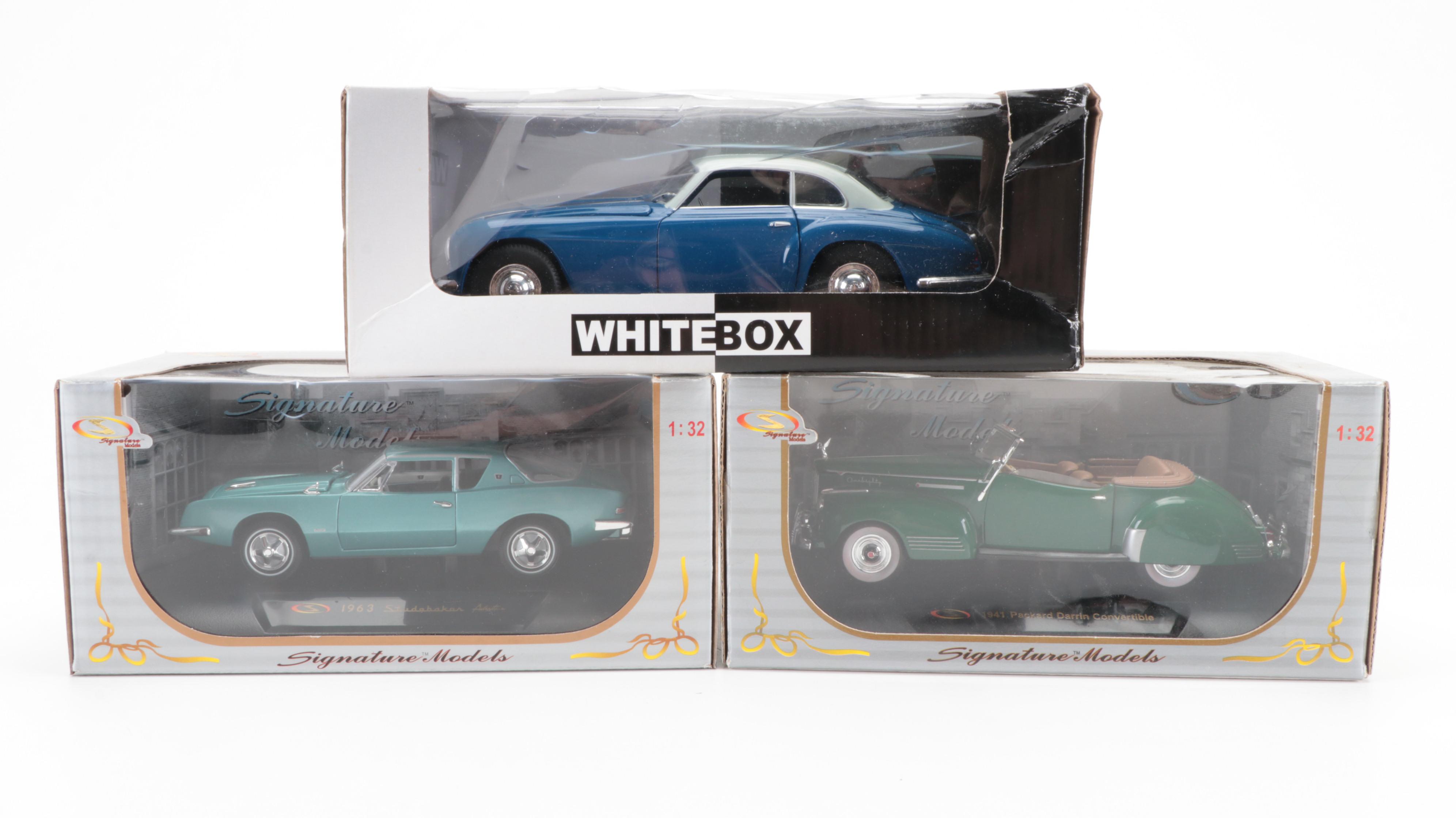 Whitebox, Signature Models Diecast Model Sedans, Sports Cars with Alfa Romeo