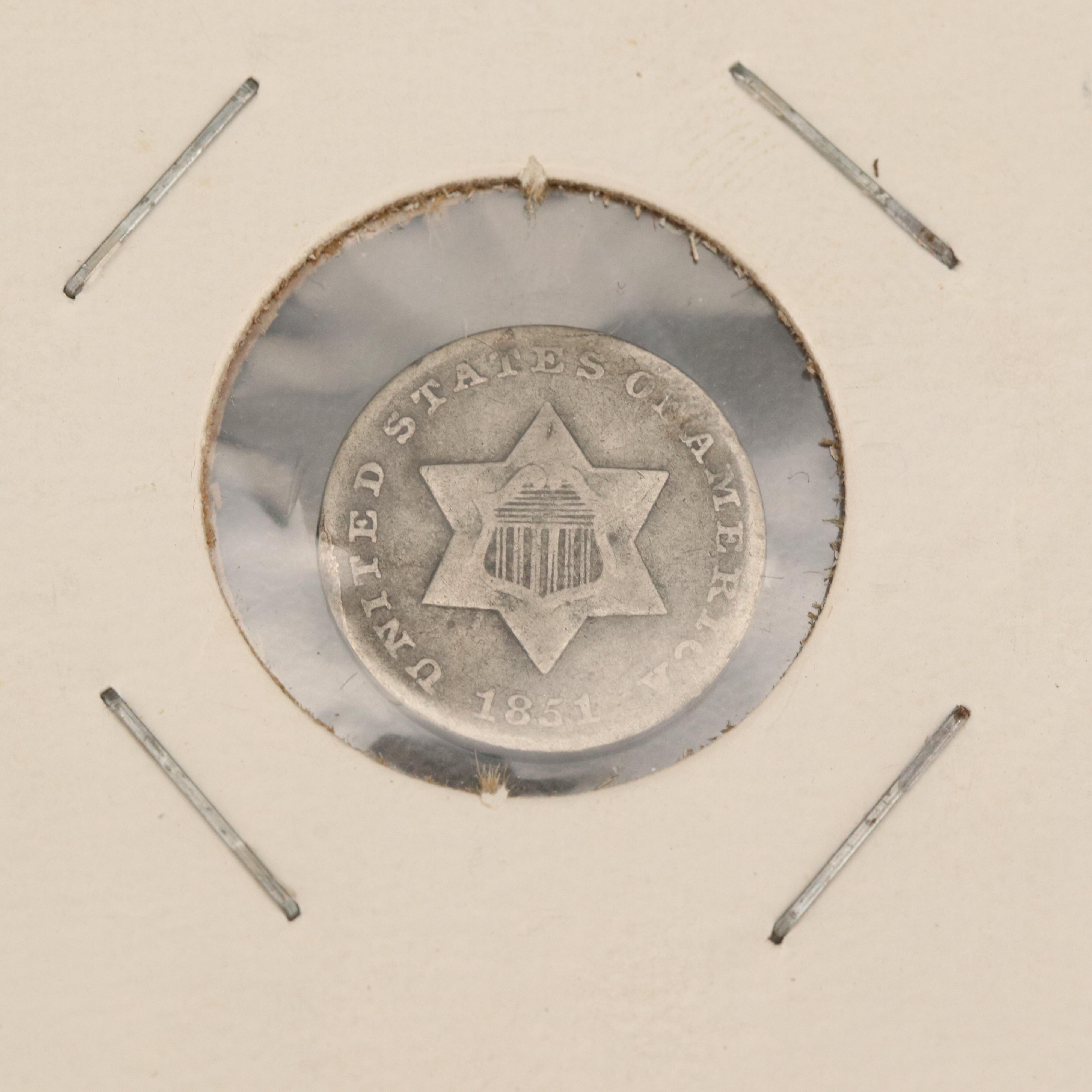 Group of Four United States Type Coins