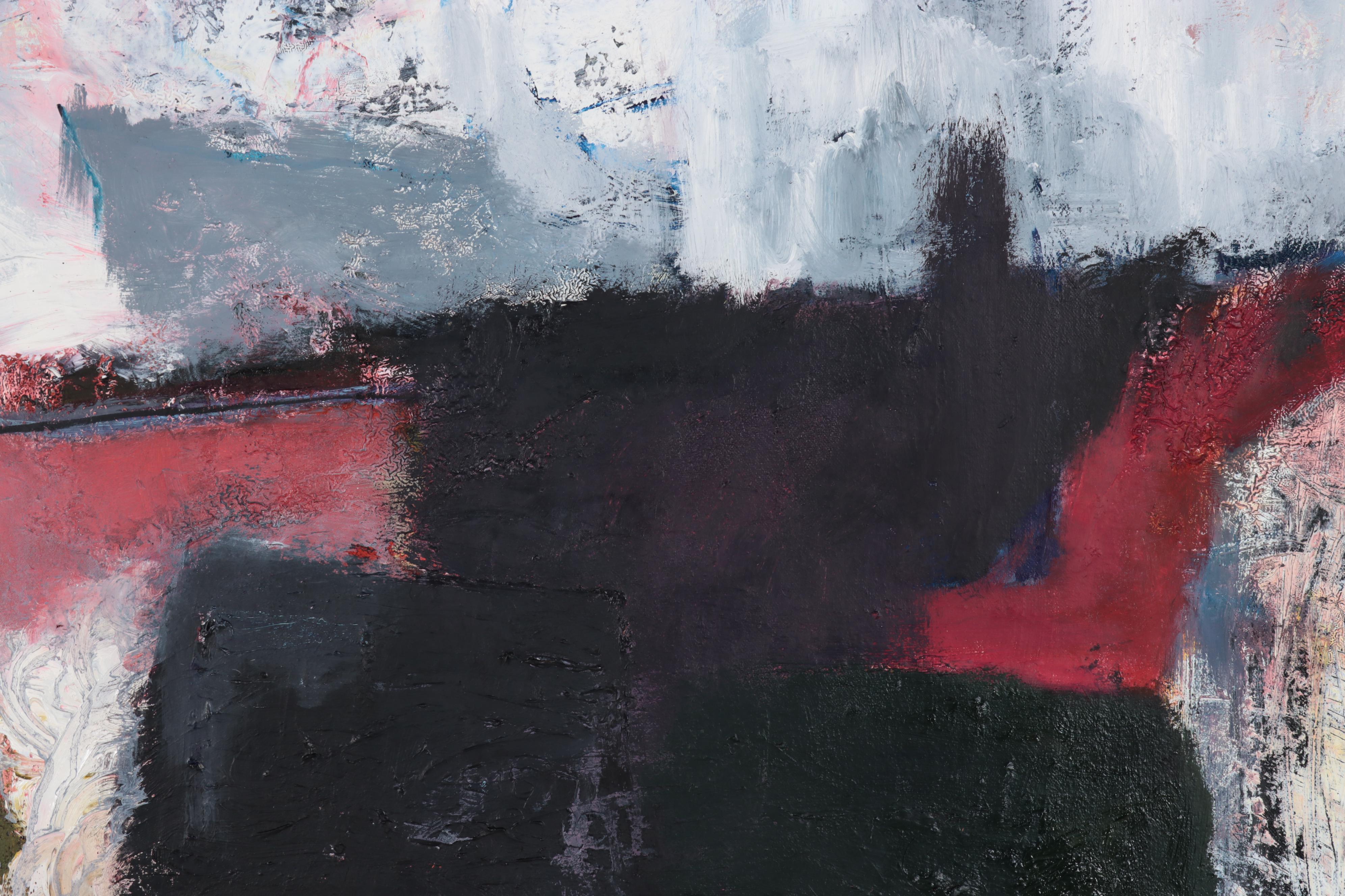 Large-Scale Abstract Oil Painting