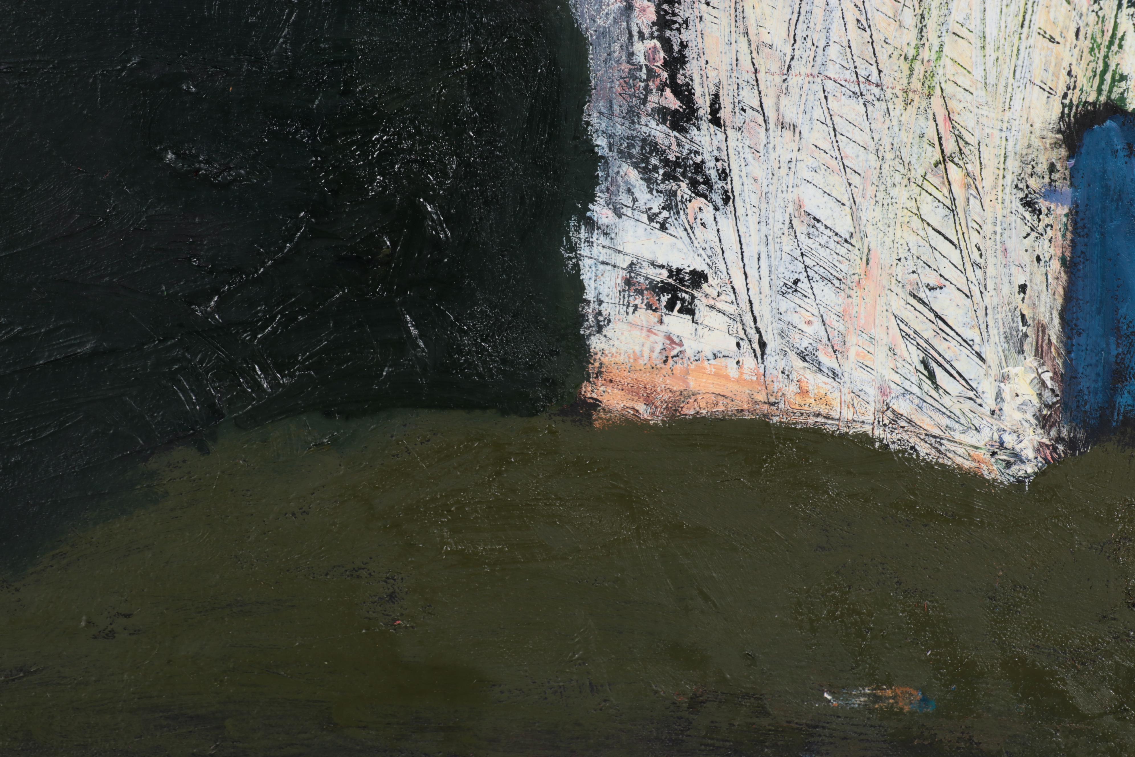 Large-Scale Abstract Oil Painting