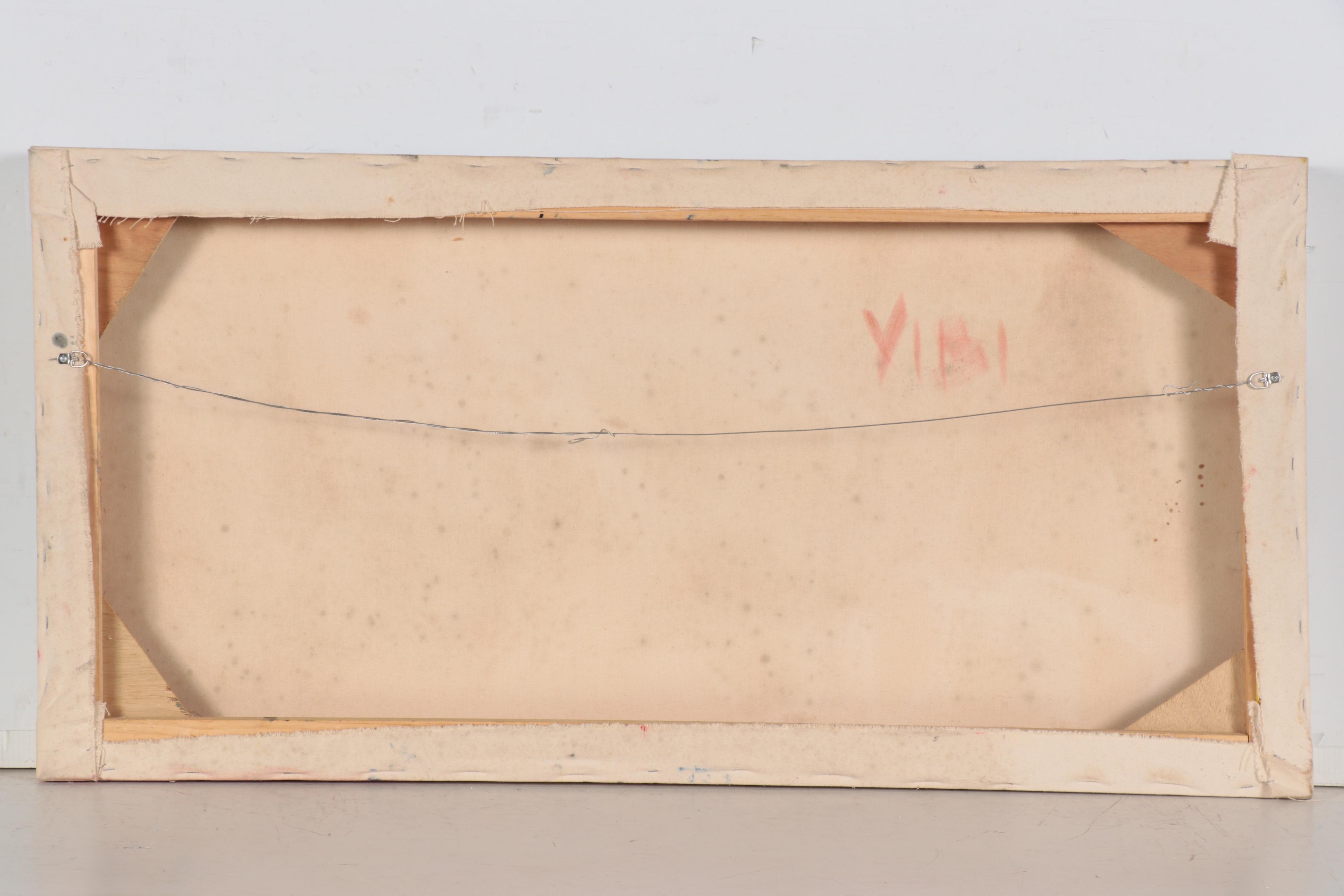 Large-Scale Abstract Oil Painting