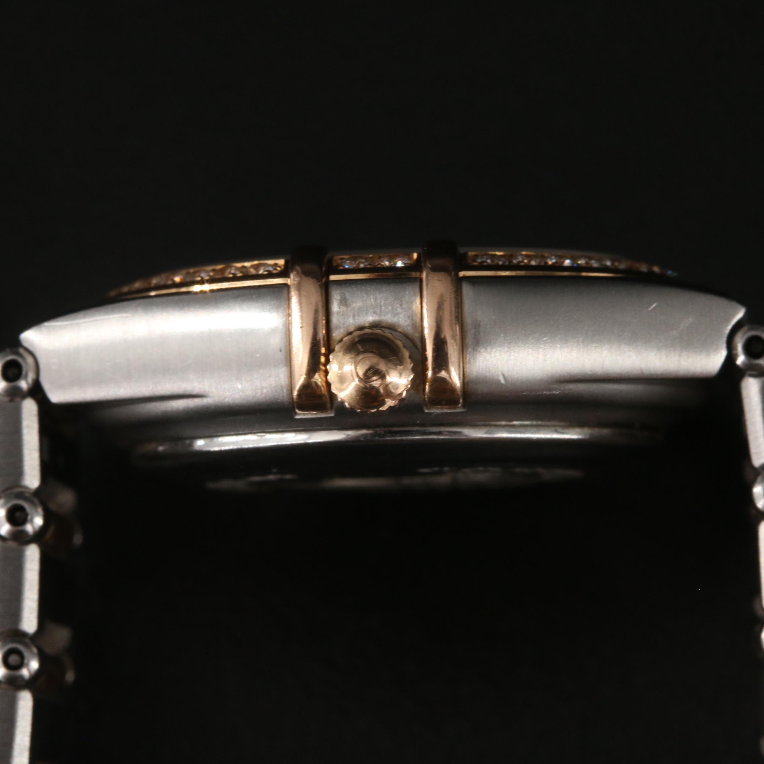 18K and Diamond 1998 Omega Constellation 50 Years Watch