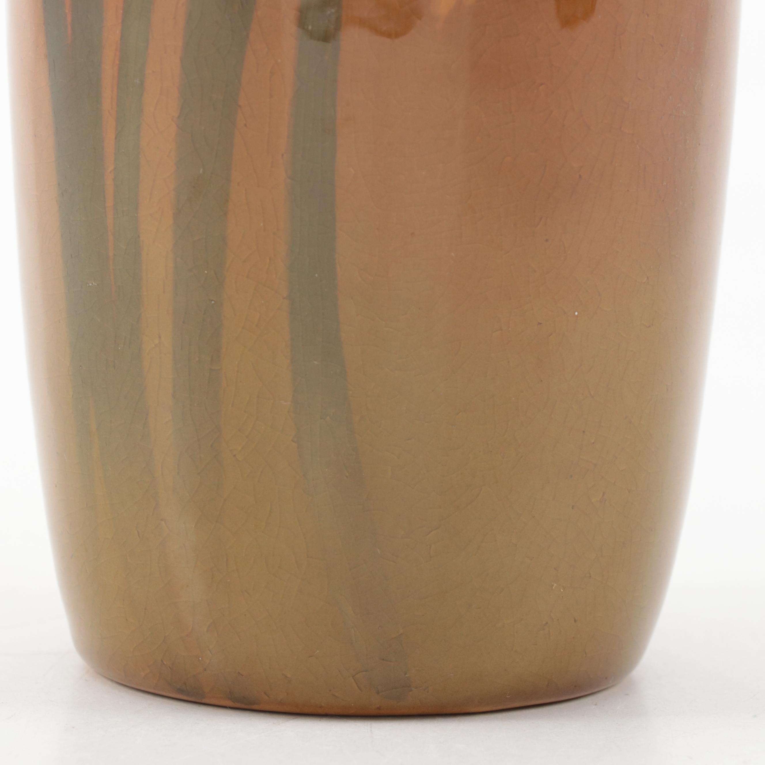 Irene Bishop for Rookwood Pottery Glazed Ceramic Vase, 1904