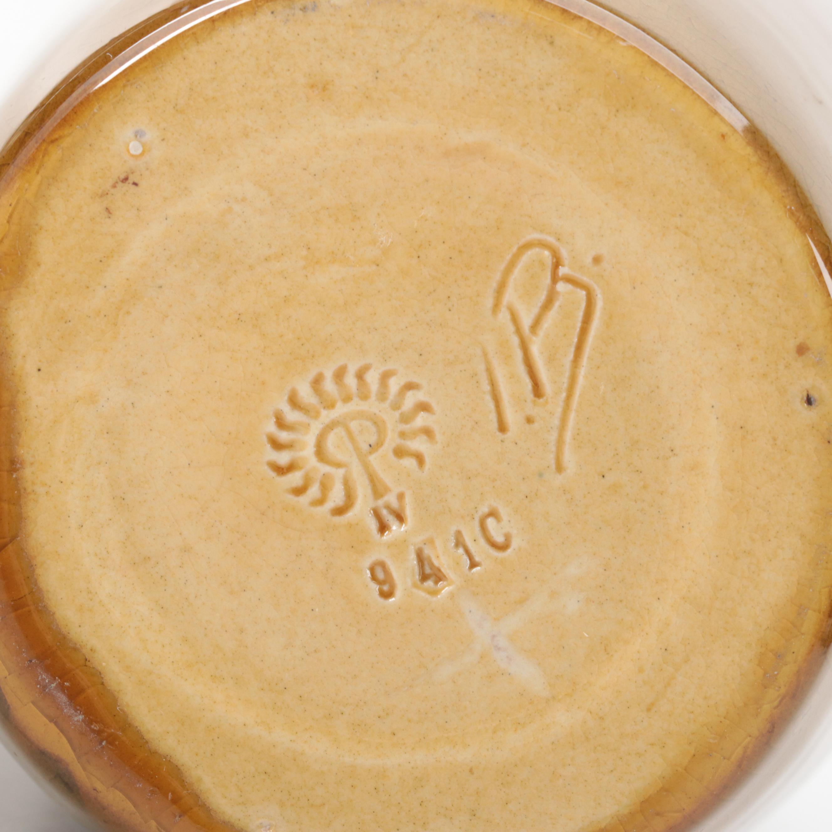 Irene Bishop for Rookwood Pottery Glazed Ceramic Vase, 1904