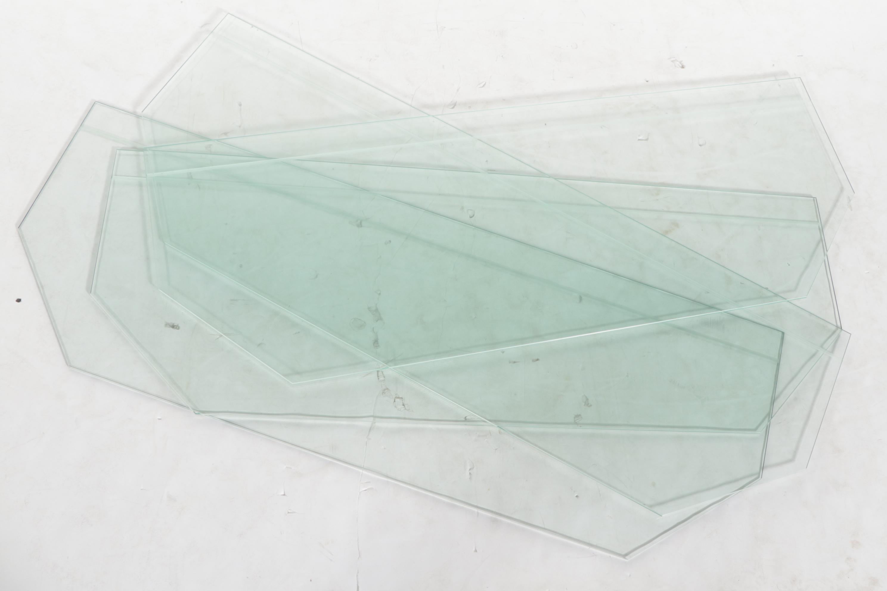 Illuminated Beveled Glass Sliding Door Curio Cabinet