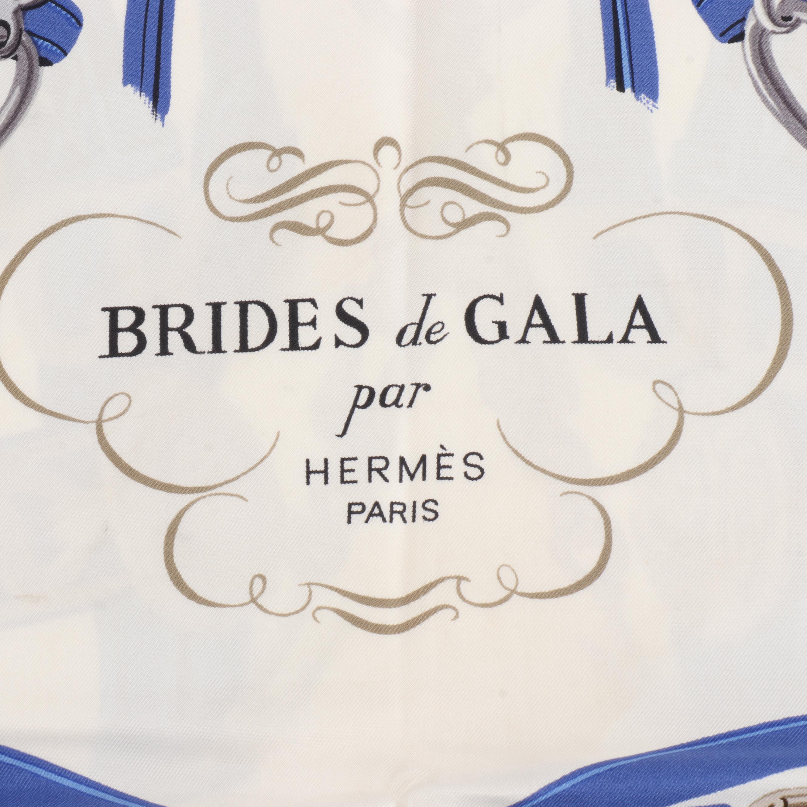 Hermès "Brides de Gala" Silk Twill Scarf