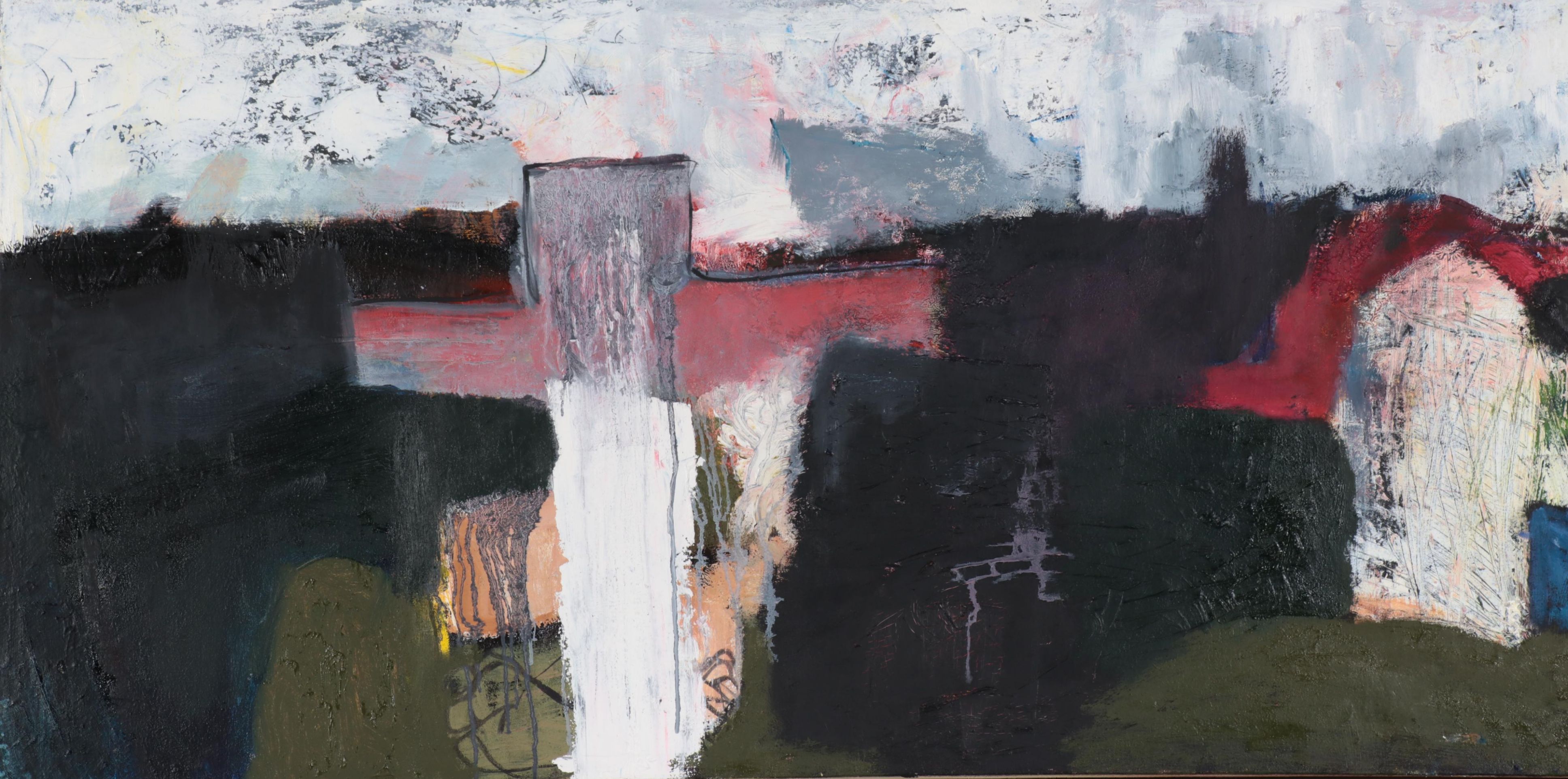 Large-Scale Abstract Oil Painting