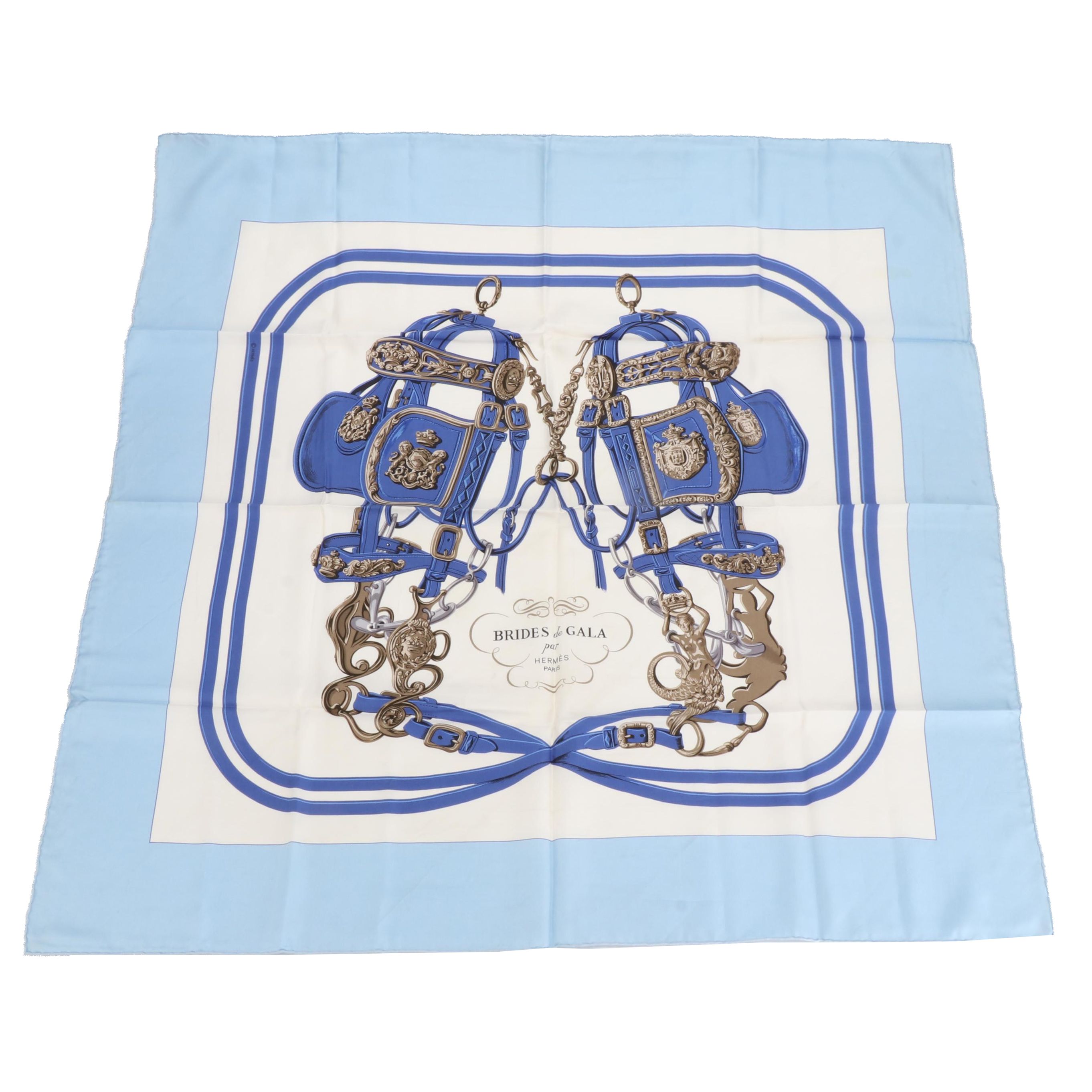 Hermès "Brides de Gala" Silk Twill Scarf