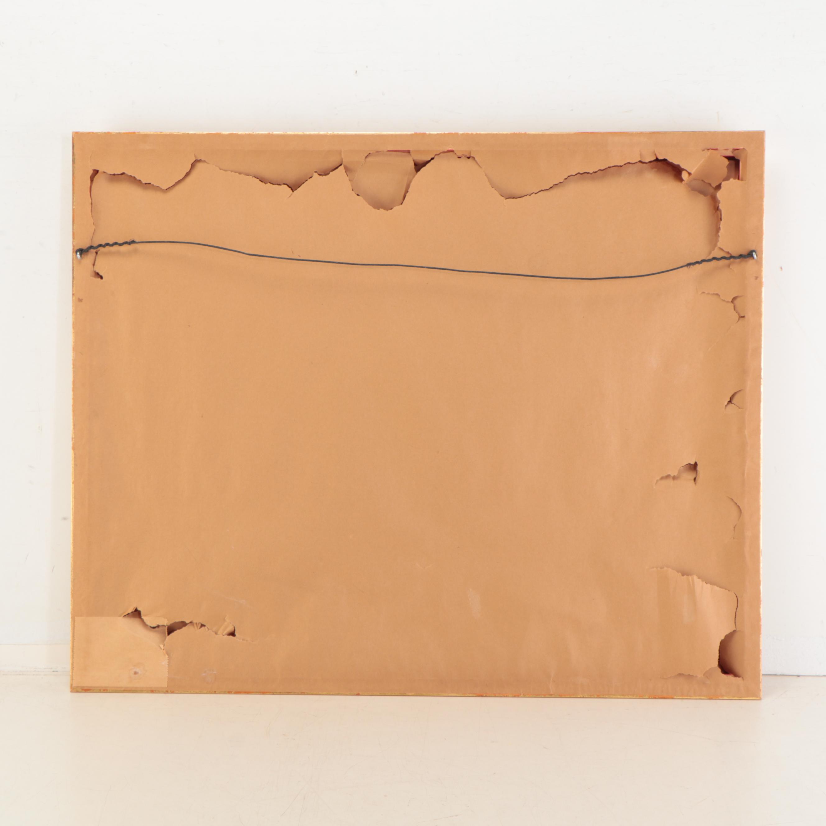 Dan Muller Watercolor Painting of Cowboy