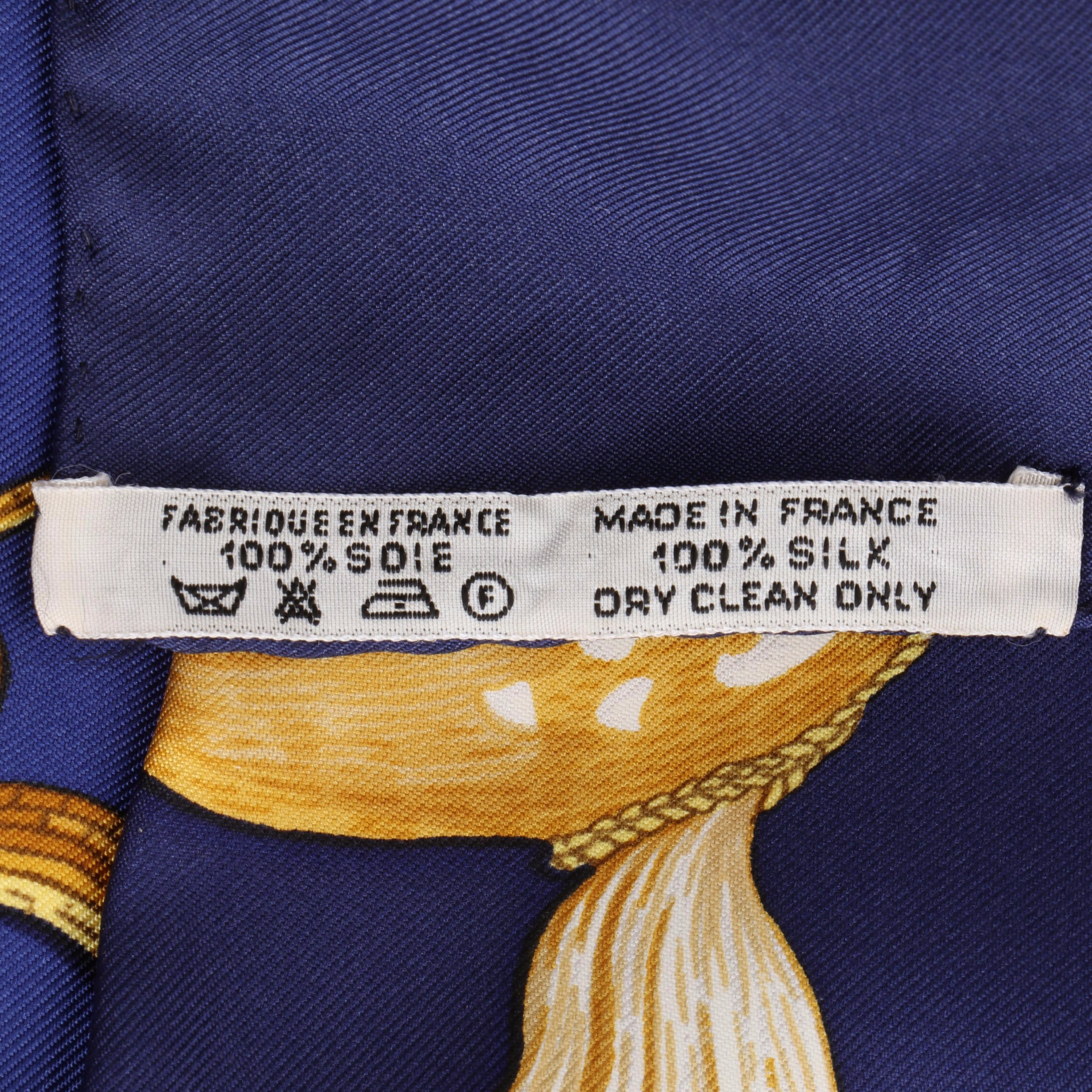 Hermès "Cheval Turc." Silk Twill Scarf