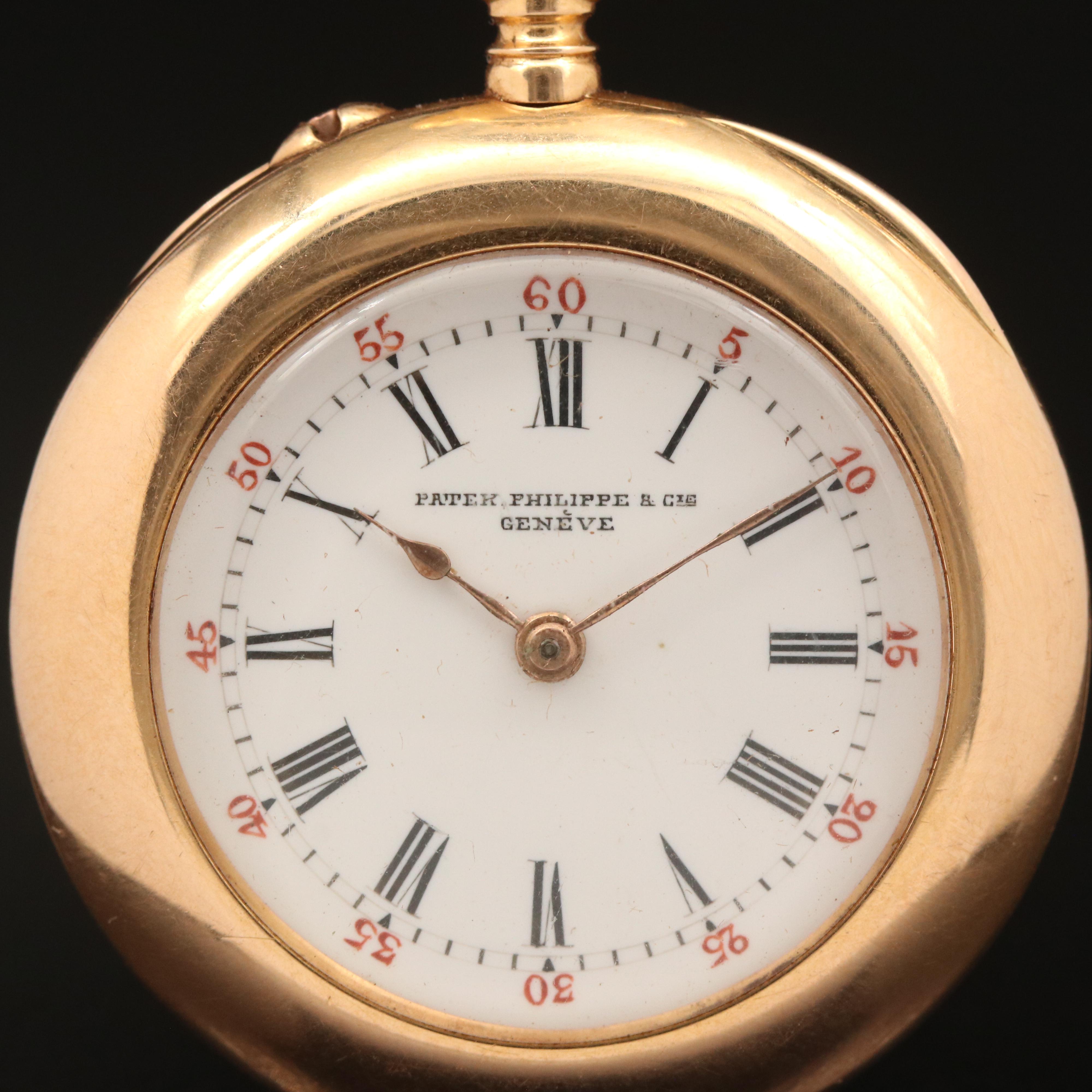 18K Patek Philippe Antique Pocket Watch
