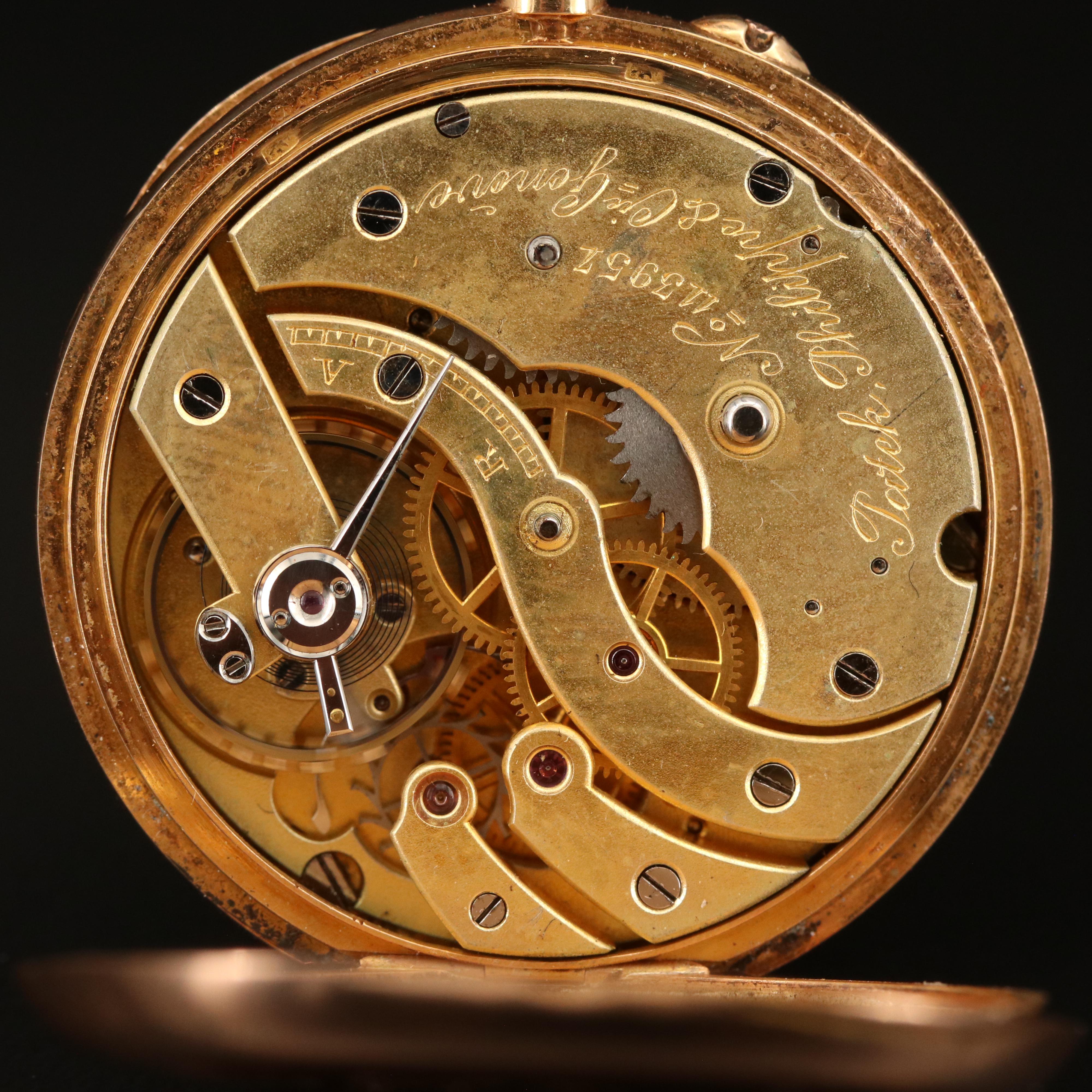 18K Patek Philippe Antique Pocket Watch