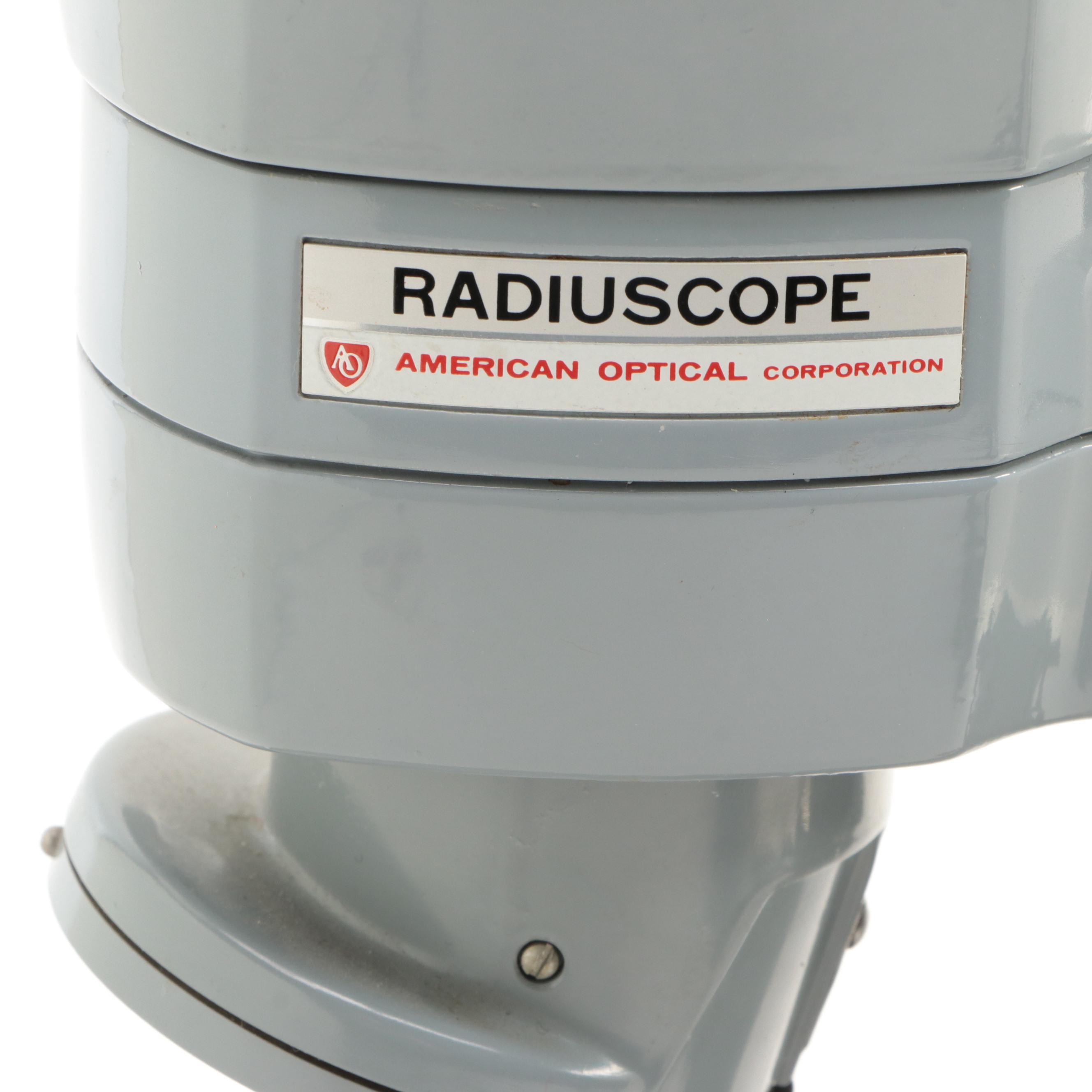 American Optical Corporation Radiuscope